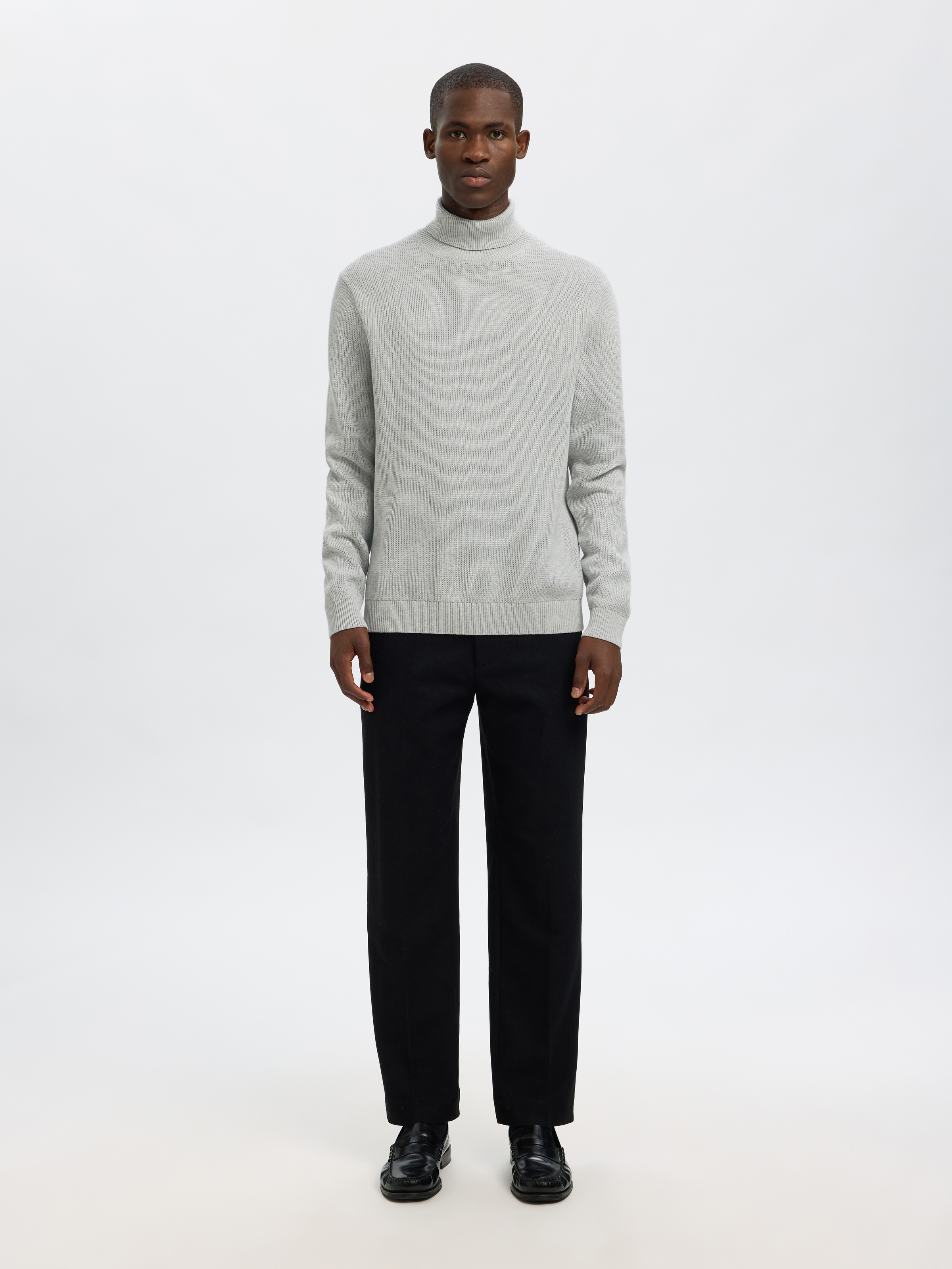 SELECTED HOMME Rollkragenpullover »SLHDANE LS KNIT STRUCTURE ROLL NECK NOOS«