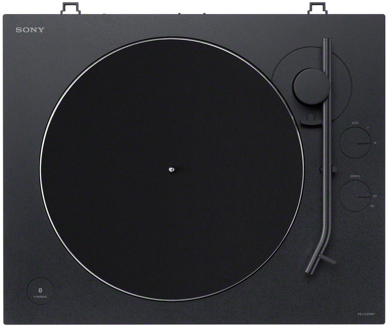 Sony Plattenspieler »PS-LX310BT«, Phono Vorverstärker, Auto-Play Funktion, Aluminium Plattenteller