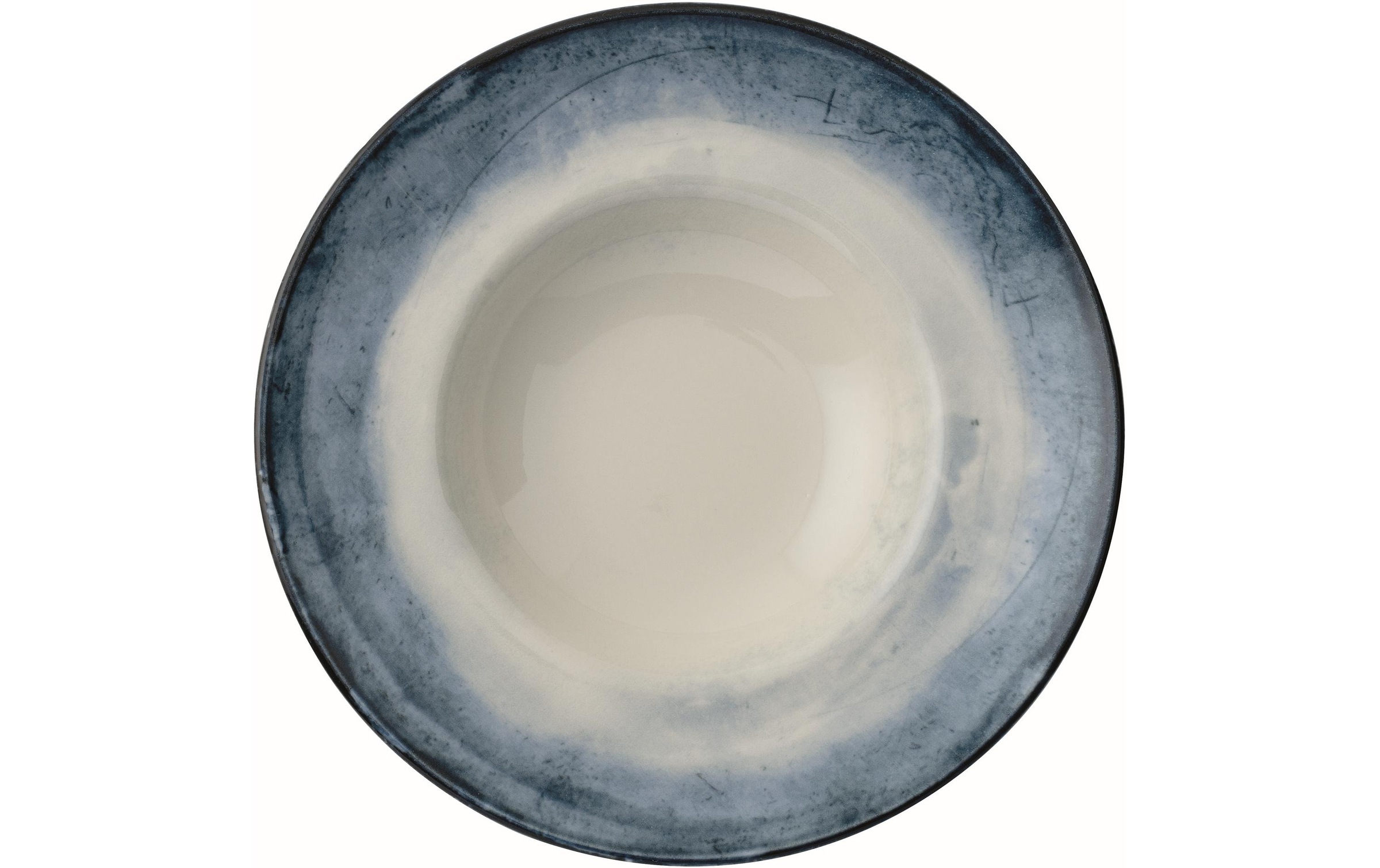 Arthur Krupp Suppenteller »Shade Sea Ø 27 cm, 4 Stück, Blau/Weiss«, (4 St.)