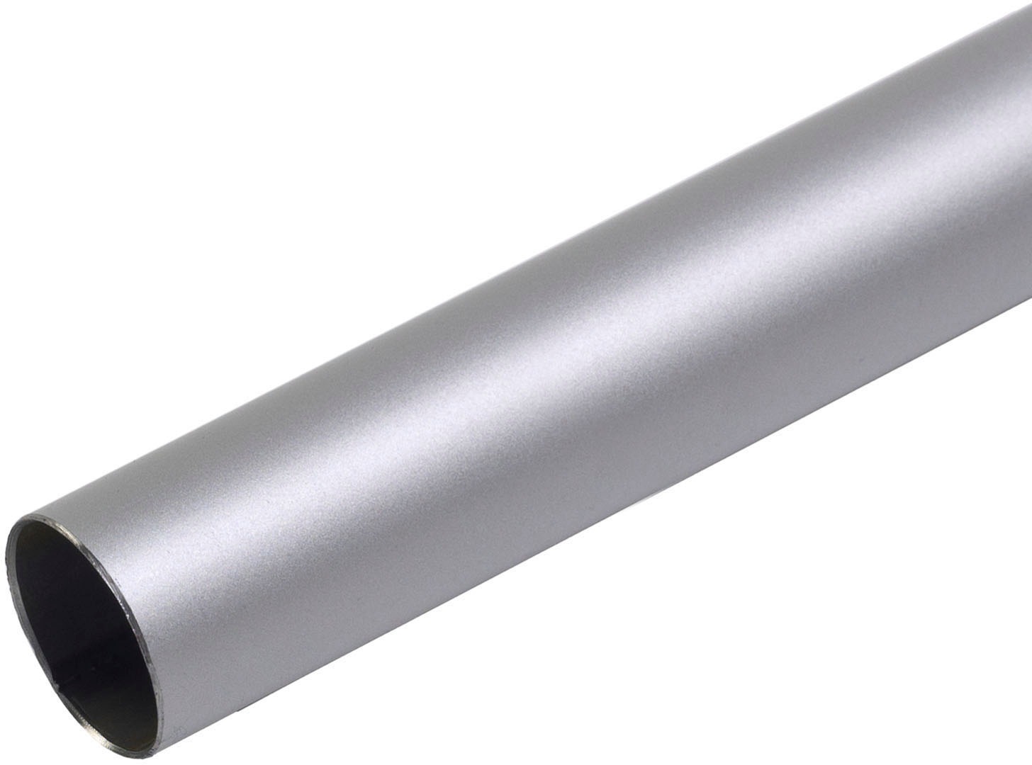 Liedeco Gardinenstange »Fertigstilgarnitur 20 mm Power Kugel mit Ring«, 1 läufig-läufig, Fixmass, Gardinenstange Komplett