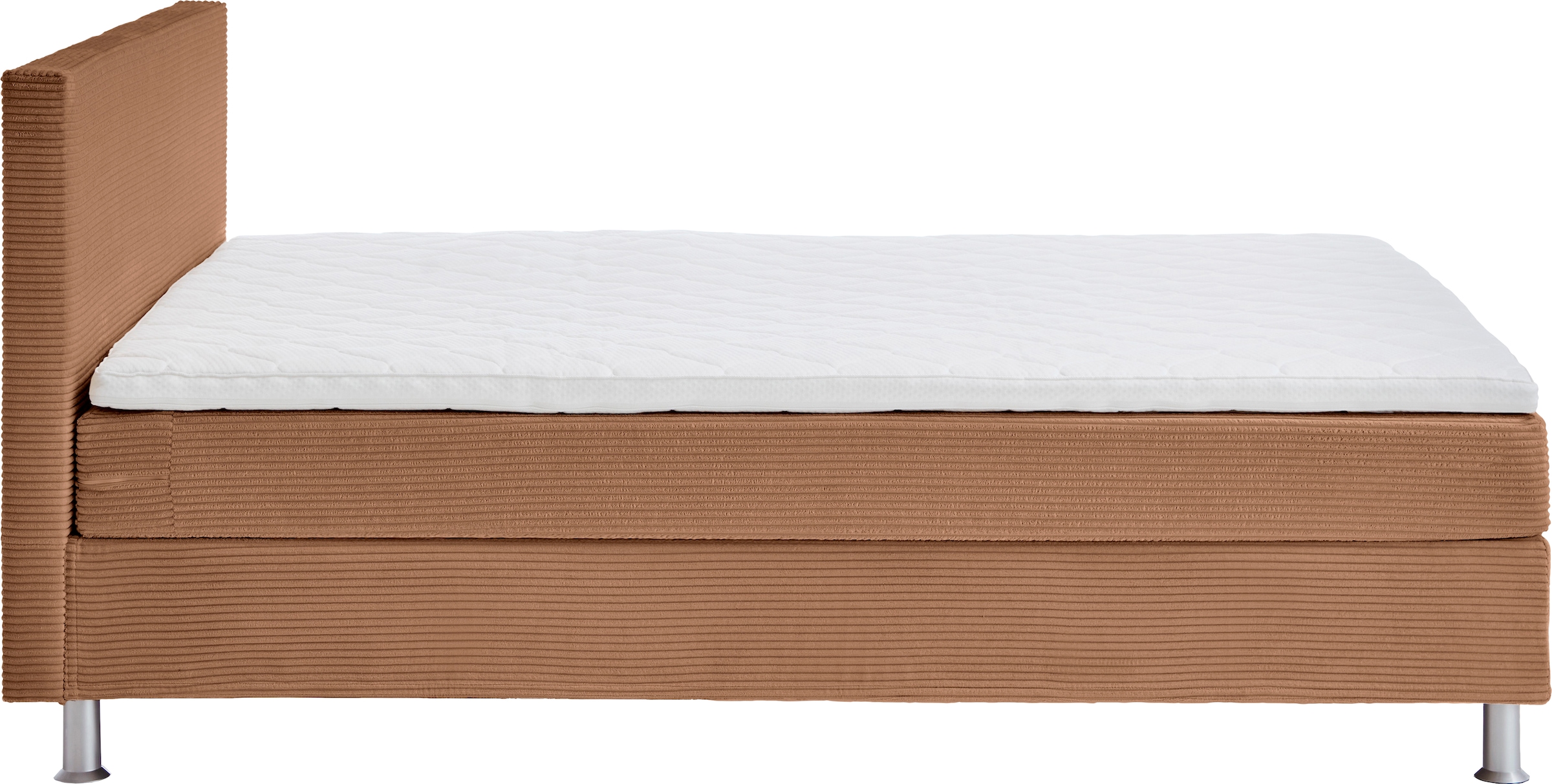 ATLANTIC home collection Boxbett »Edison«, inkl. Bonnellfederkern-Matratze und Topper