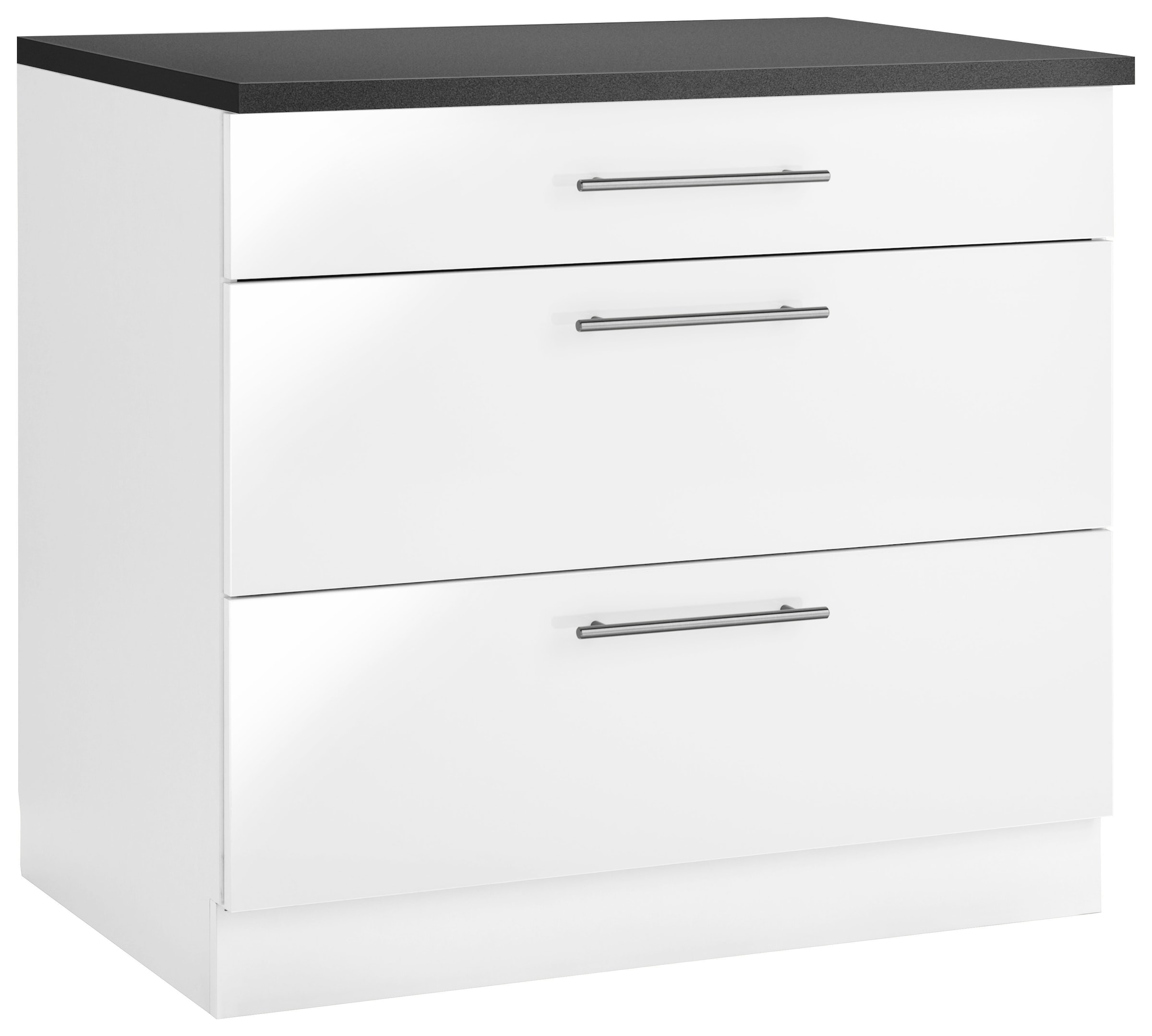 wiho Küchen Unterschrank »Cali«, 90 cm breit, mit 2 grossen Auszügen