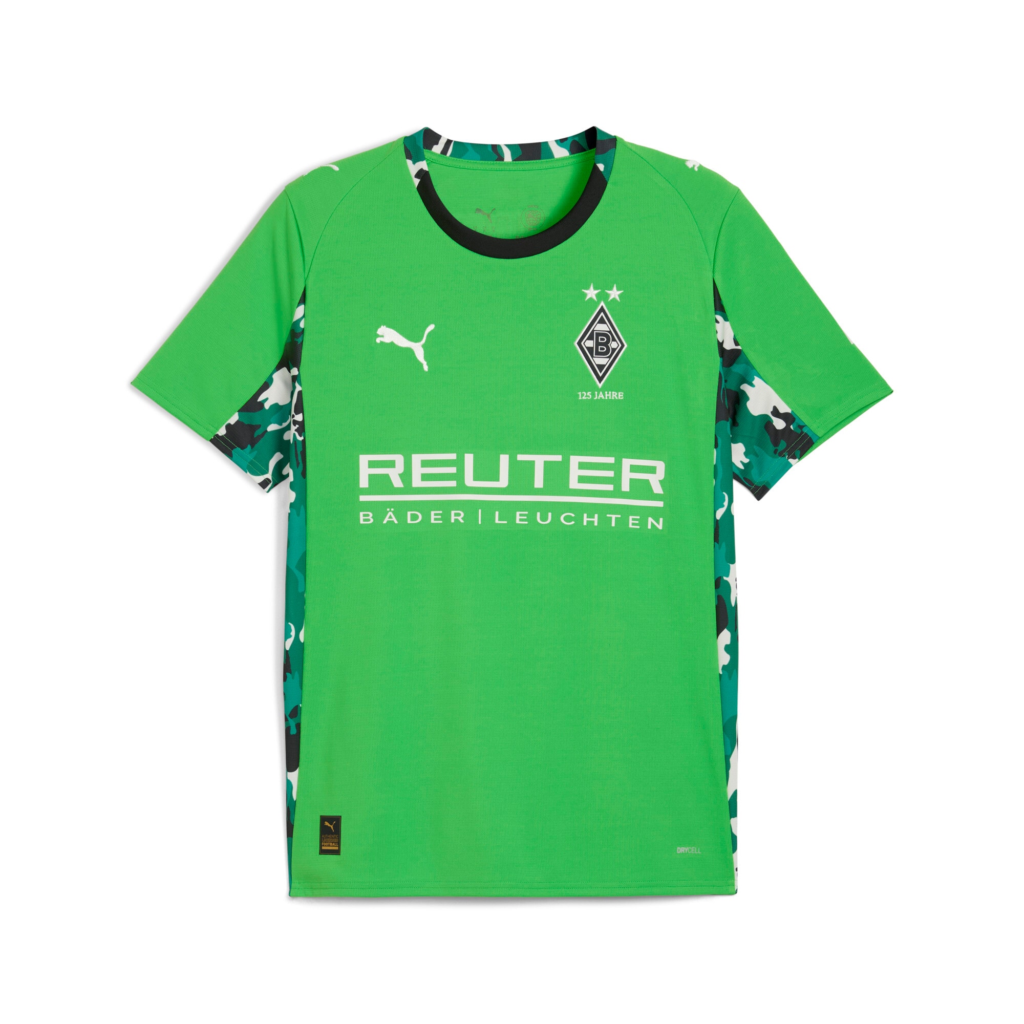PUMA Trainingstop »BMG AWAY JERSEY REPLICA« sportliche Schnittform, für Fussball, mit Print-Applikationen