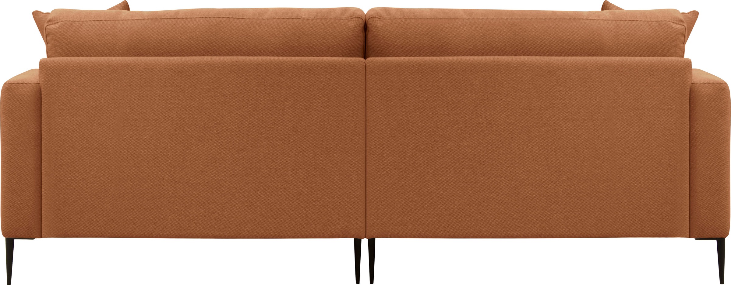 Leonique 2-Sitzer »Cozy elegantes Designsofa, Masse B/T/H: 151/97/80 cm«, mit losen Kissen und Metallbeinen