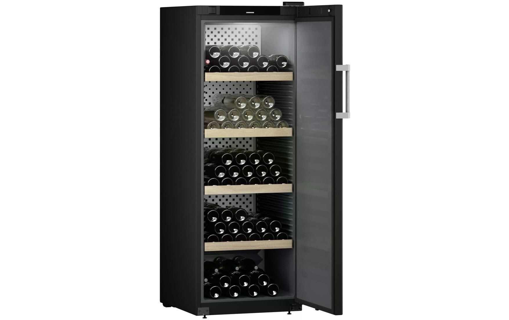 Liebherr Weinkühlschrank »WSbli 5031 GrandCru Rechts/Wechselbar«, für 196 St. Standardflaschen á 075l, Holzart: Buche (Europa)