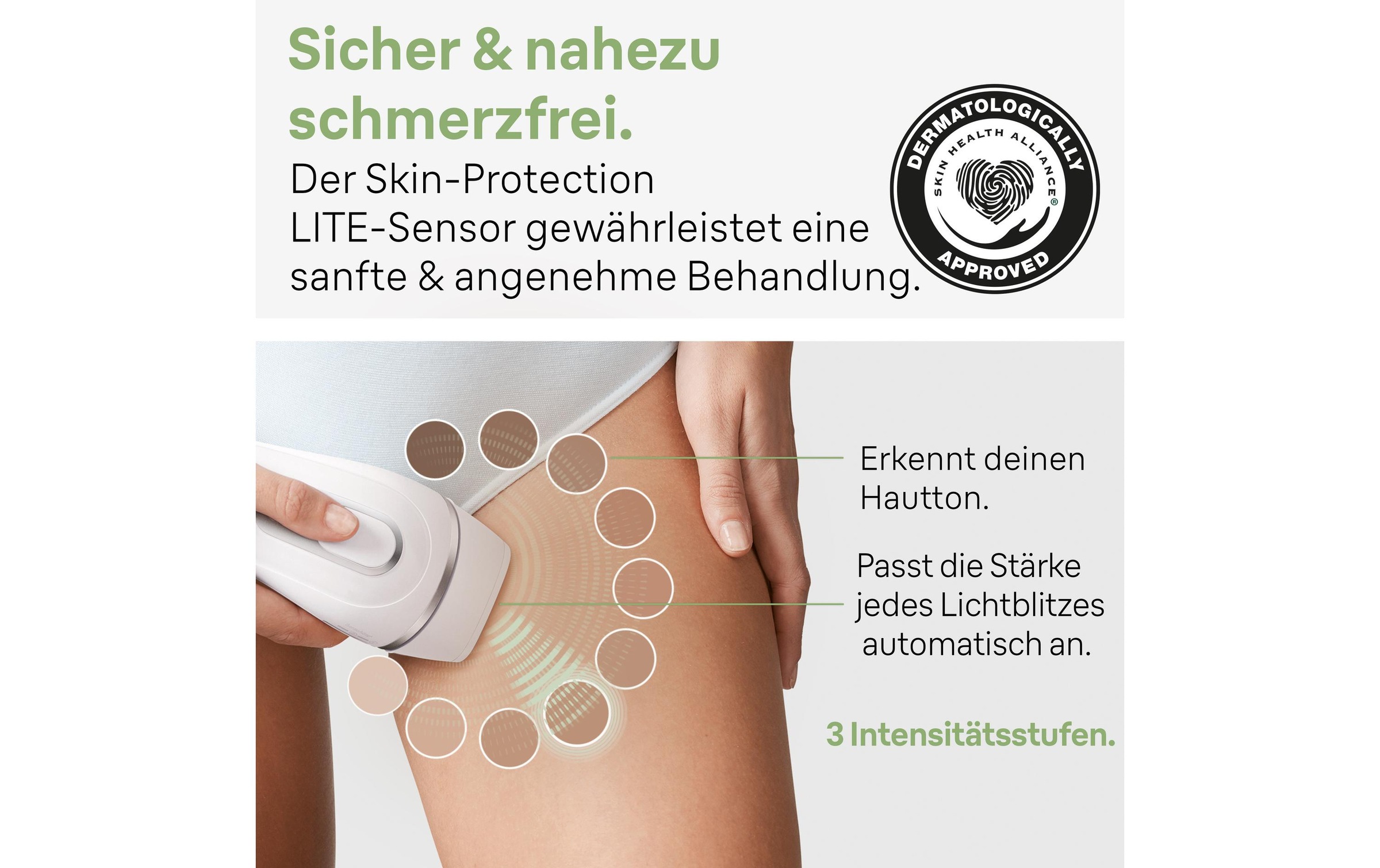 Braun IPL-Haarentferner »Silk-expert Pro 3 PL3230«, 100 Lichtimpulse