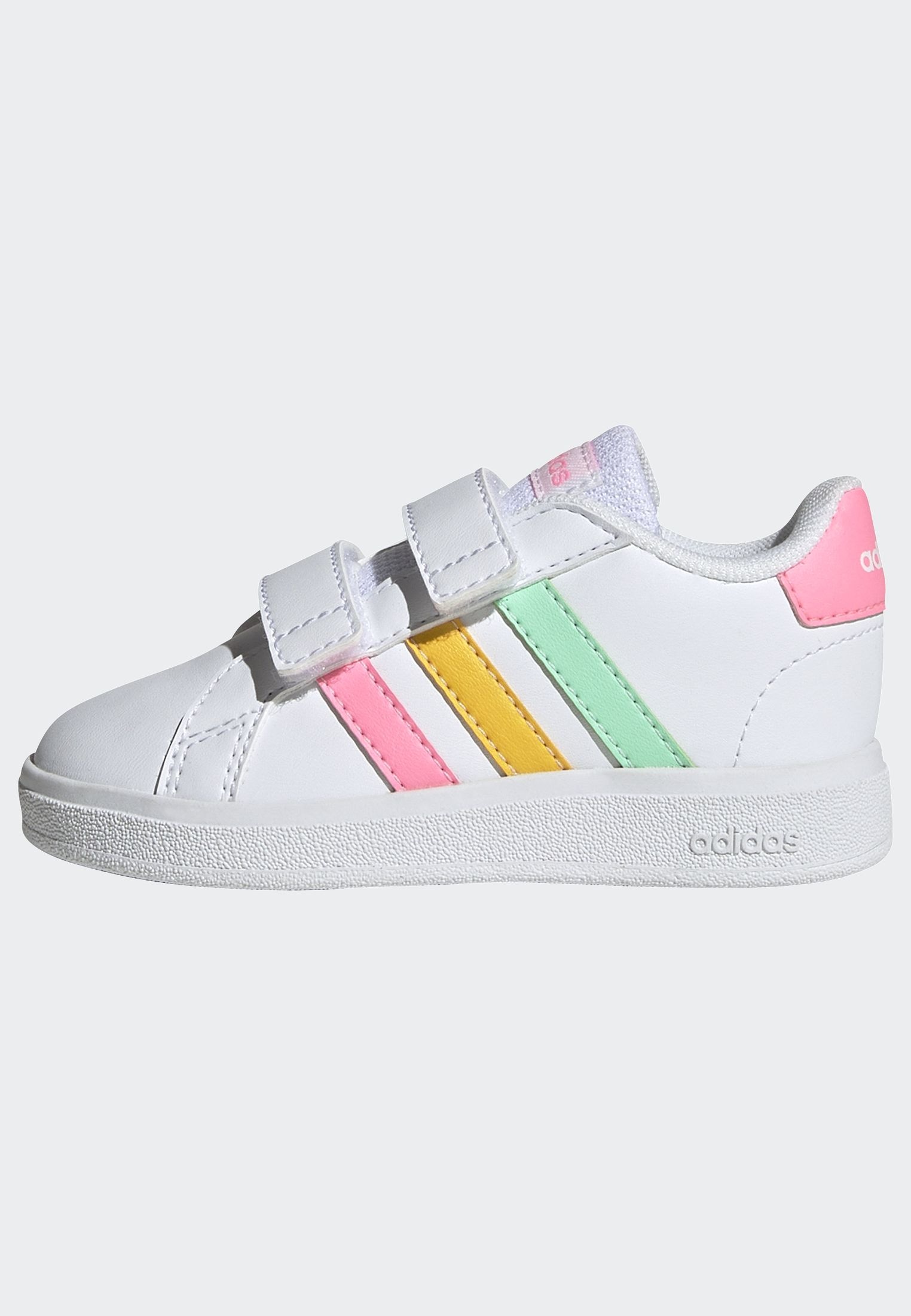 adidas Sportswear Sneaker »GRAND COURT LIFESTYLE HOOK AND LOOP«, für Kinder, Design auf den Spuren des adidas Superstar