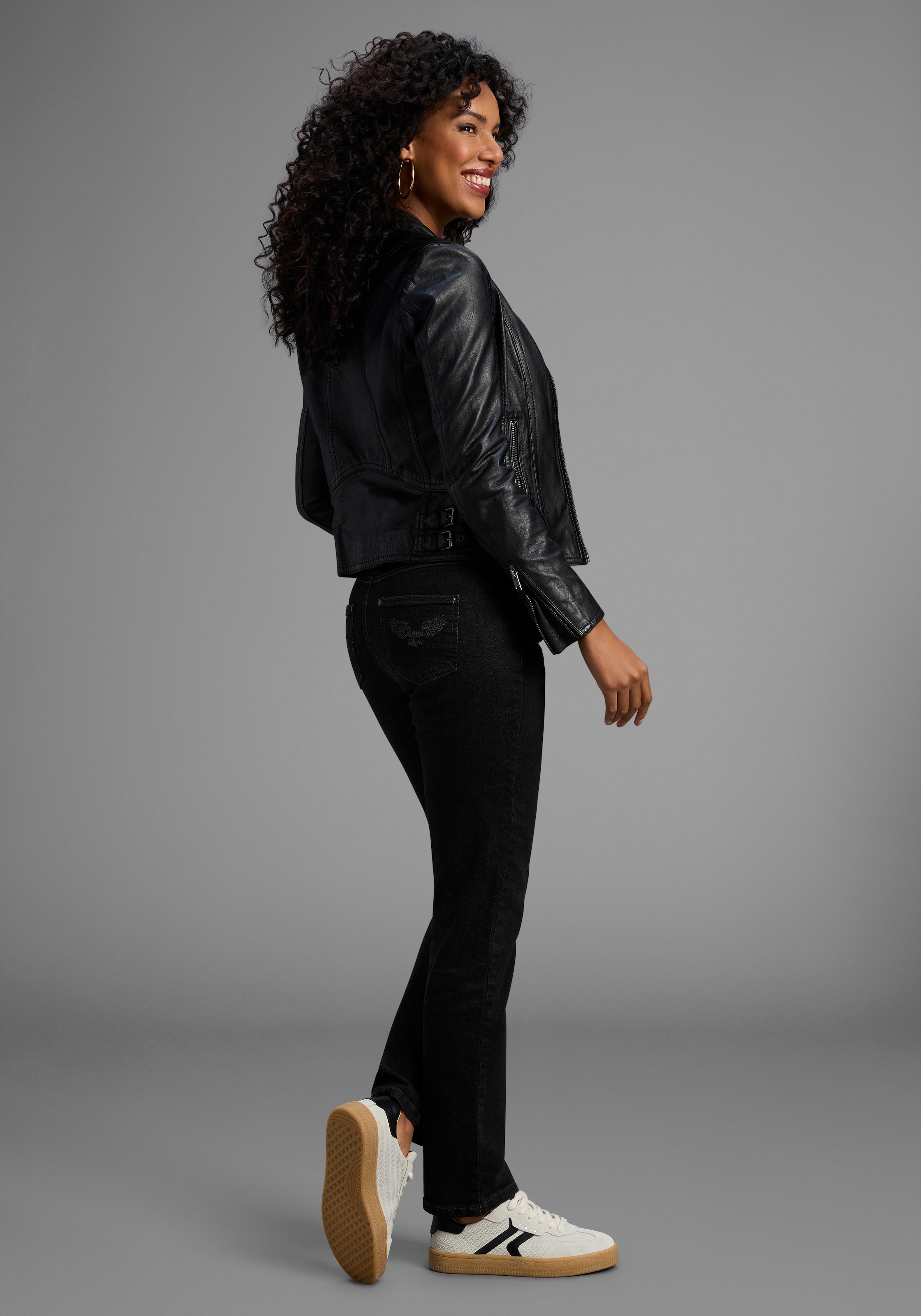 Arizona Gerade Jeans »Comfort-Fit«, High Waist