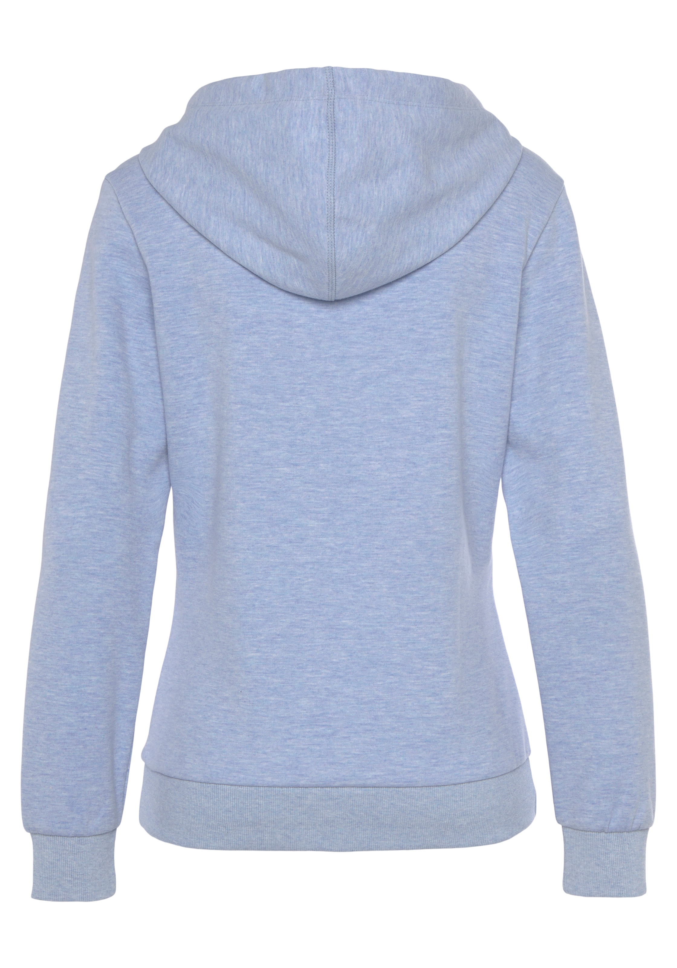 Bench. Loungewear Kapuzensweatshirt, mit glänzender Logostickerei, Loungewear, Loungeanzug
