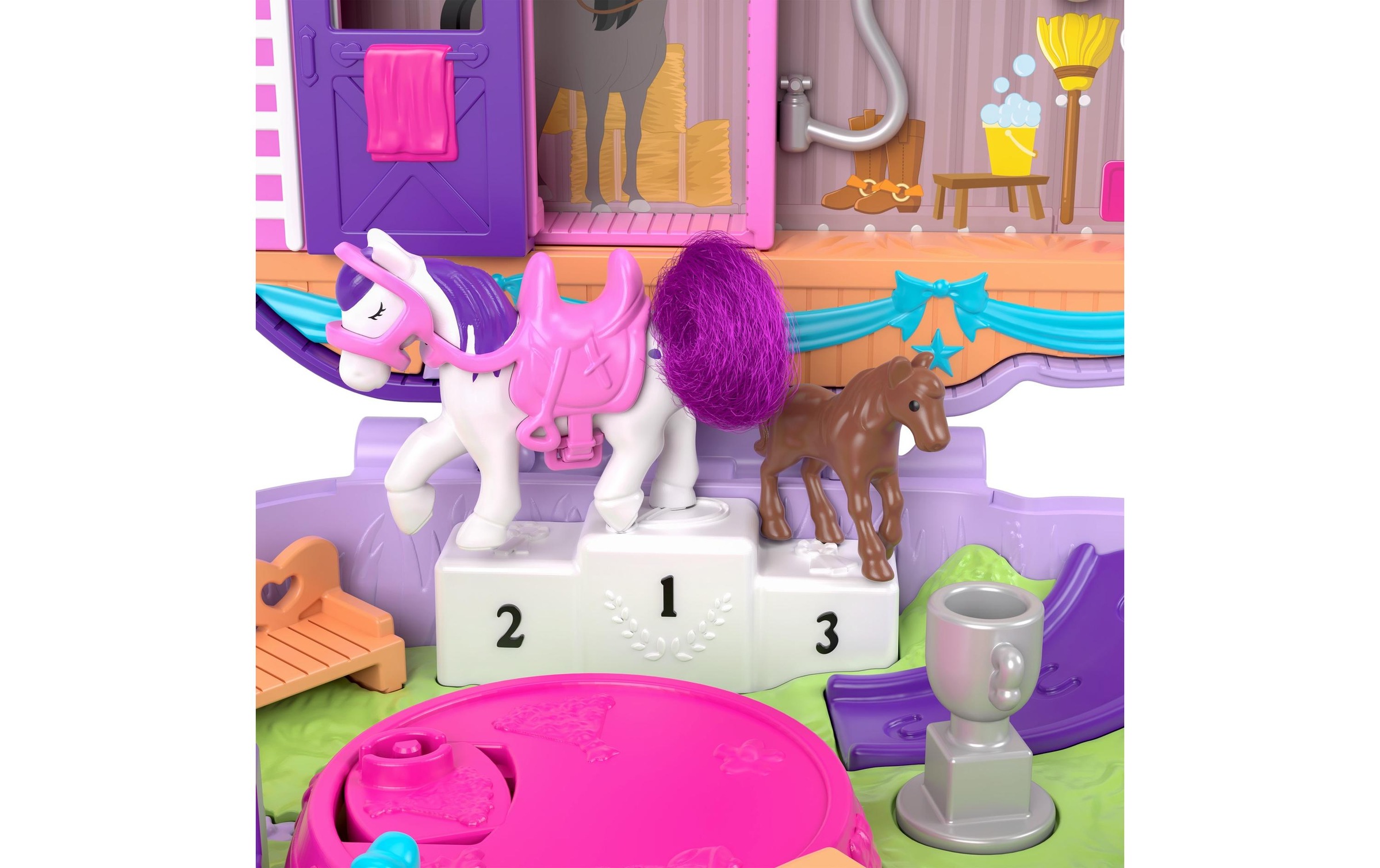 Polly Pocket Spielwelt »Pony-Springspass Schatulle«