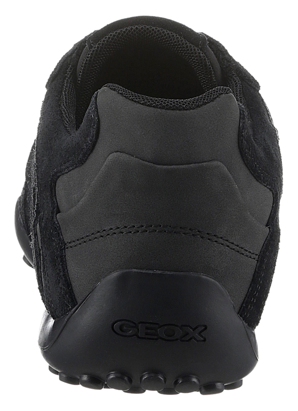 Geox Slip-On Sneaker »UOMO SNAKE B«, Freizeitschuh, Halbschuh, Schnürschuh im Material-Mix