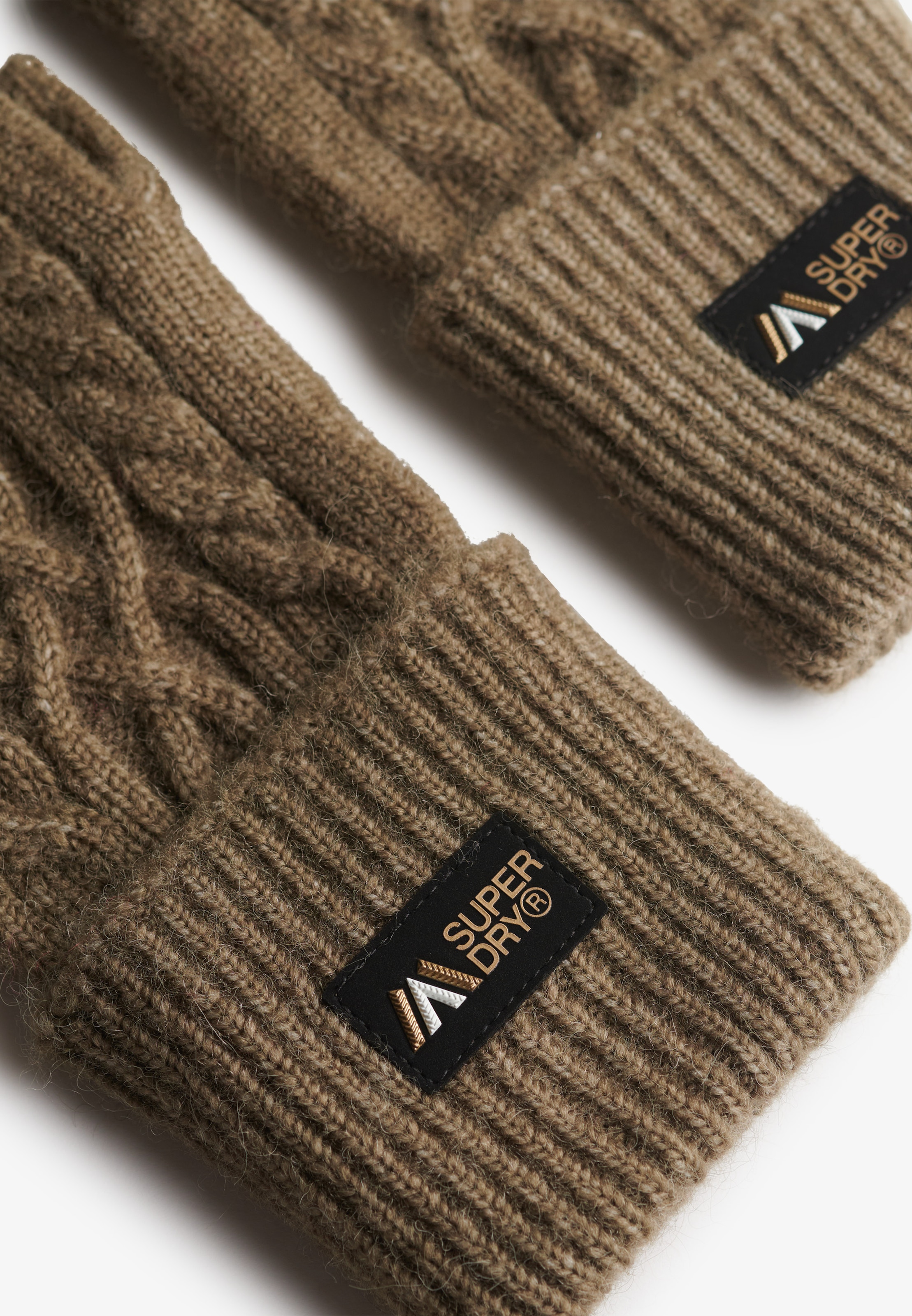 Superdry Strickhandschuhe »CABLE LUXE HANDWARMERS«