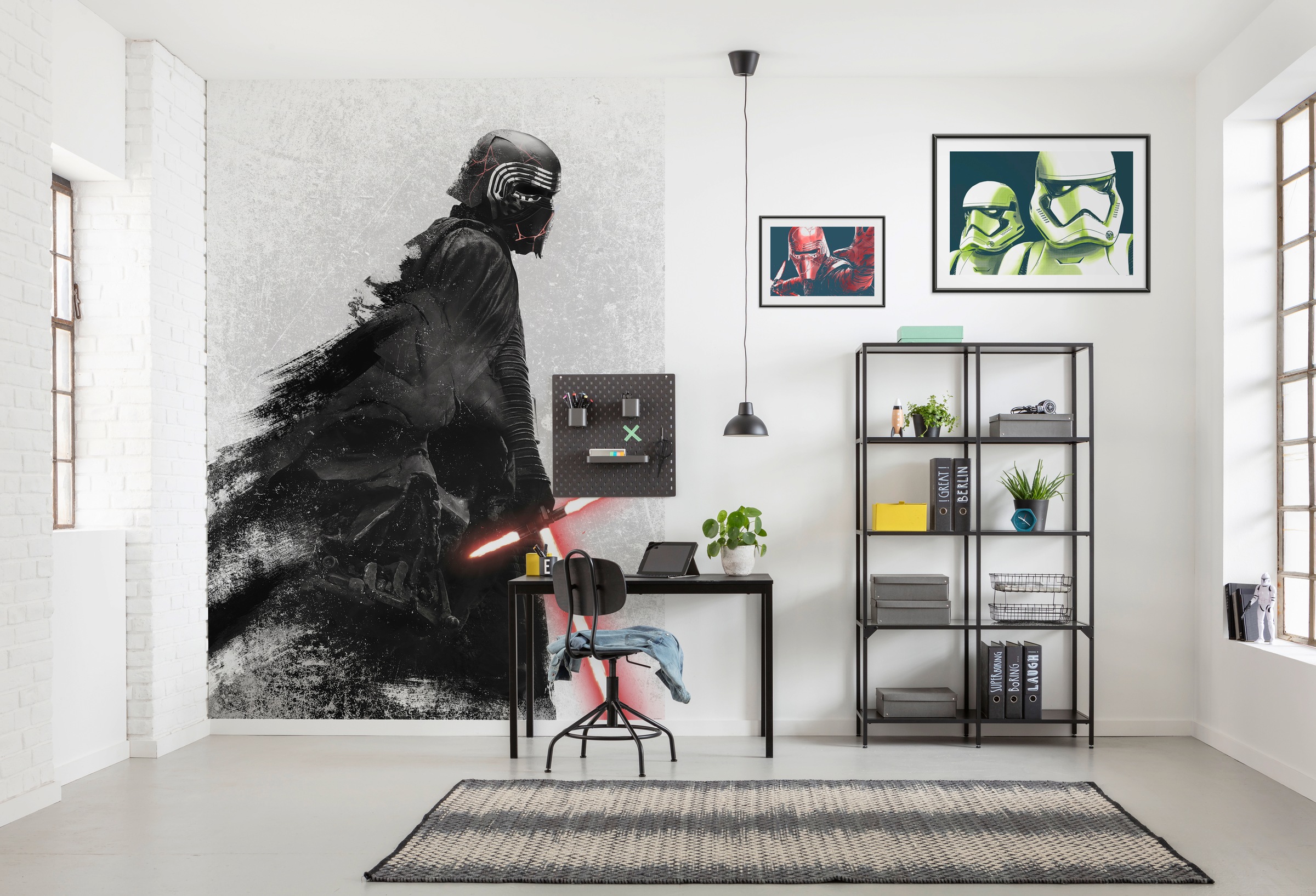 Komar Bild »Star Wars Faces Stormtrooper«, Star Wars, (1 St.), Wandbild zur Dekoration im Kinderzimmer - ohne Rahmen