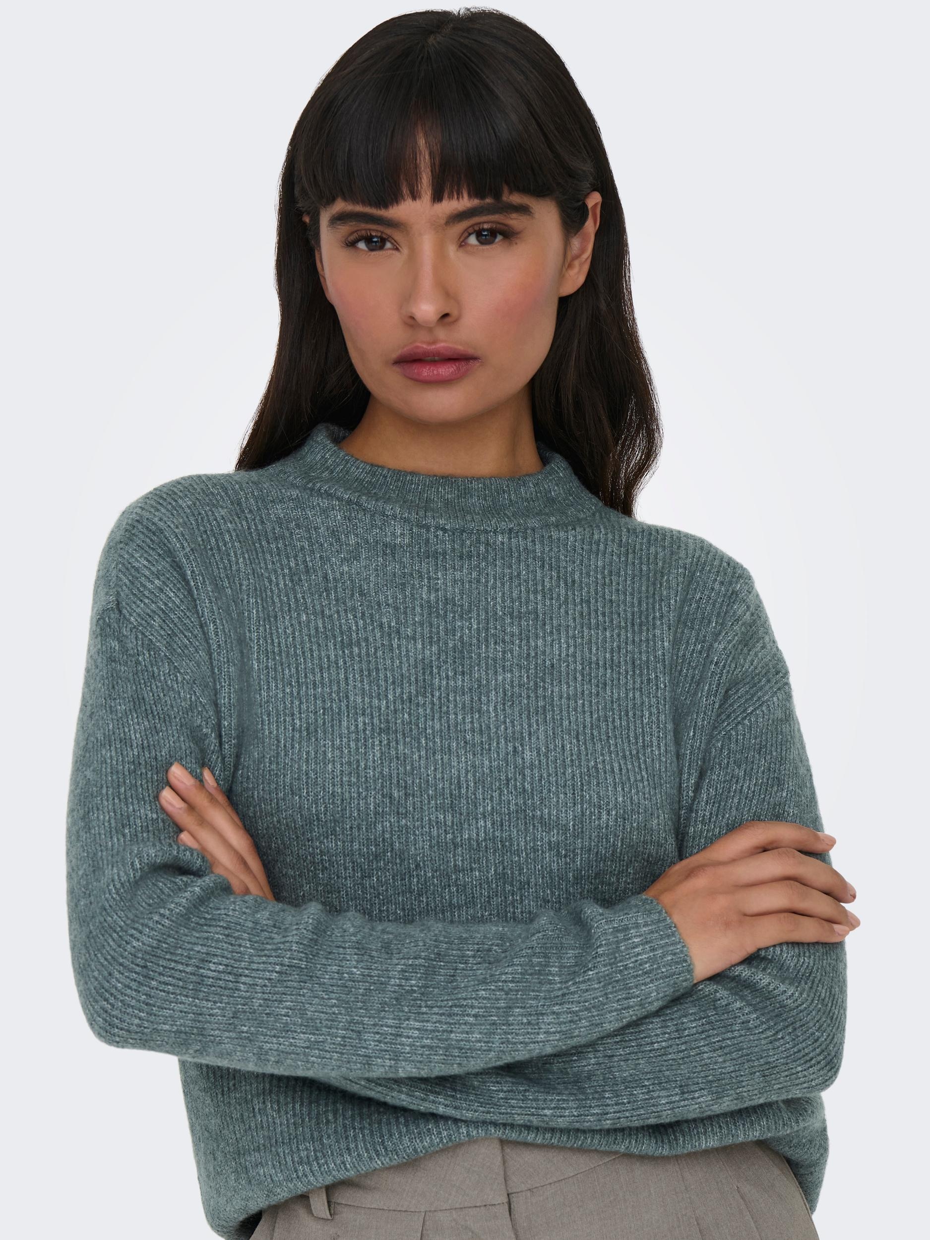 ONLY Strickpullover »ONLCAMILLA O-NECK L/S PULLOVER KNT«