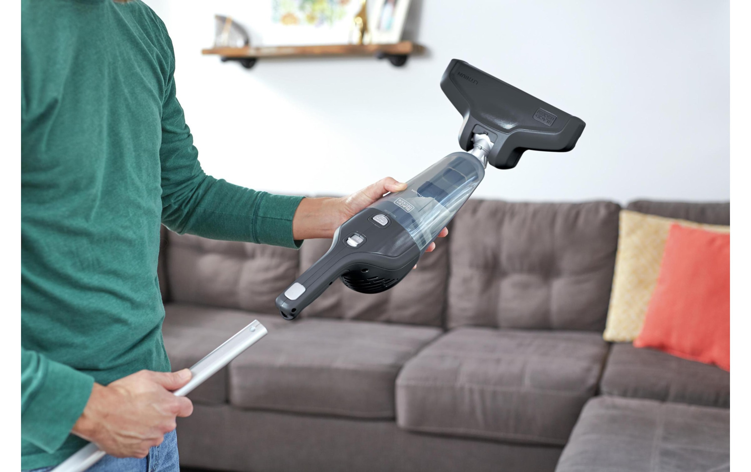 Black + Decker Akku-Stielstaubsauger »4-in-1 Dustbuster Lithium«