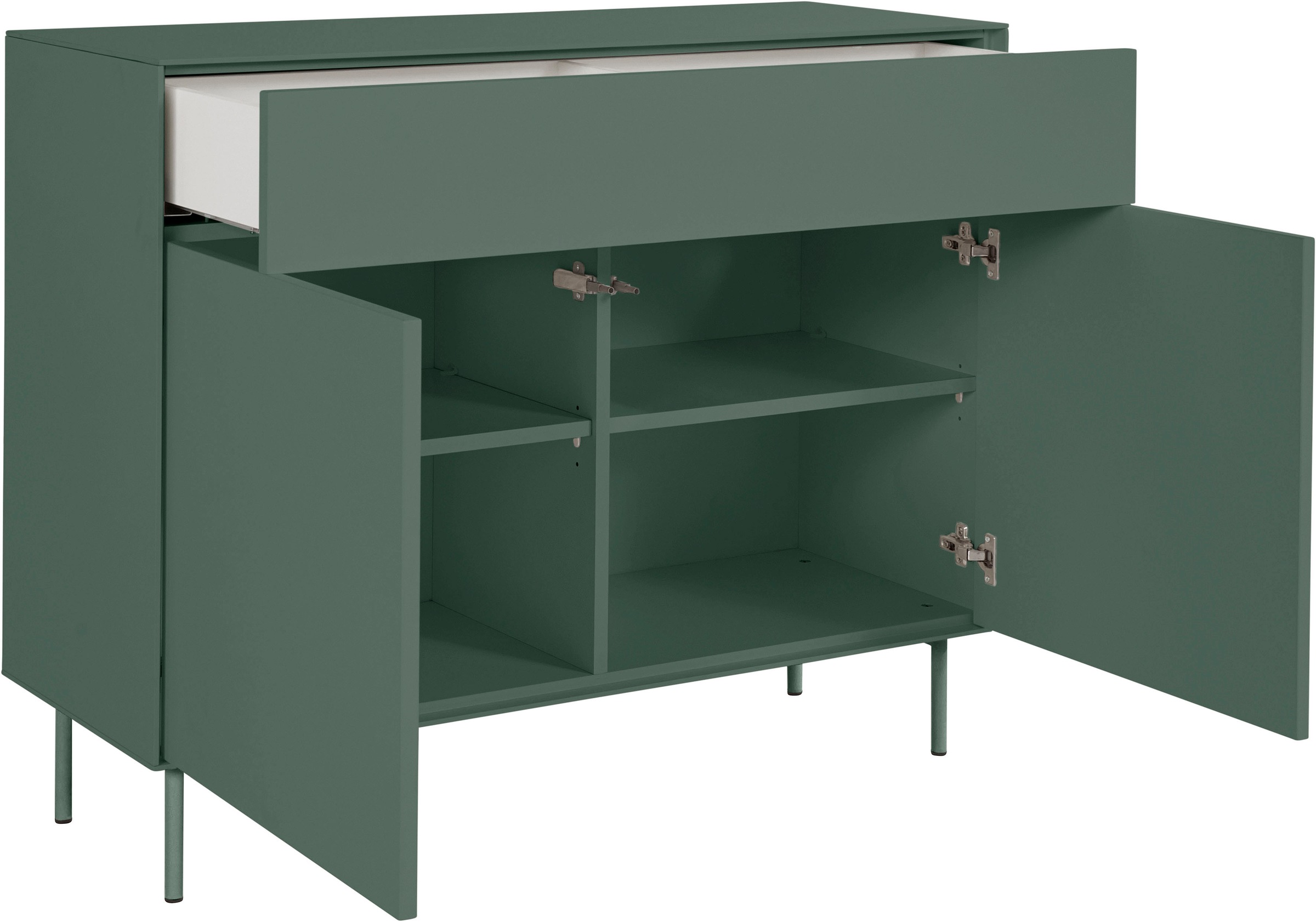 LeGer Home by Lena Gercke Sideboard »Essentials«, Breite: 112cm, MDF lackiert, Push-to-open-Funktion