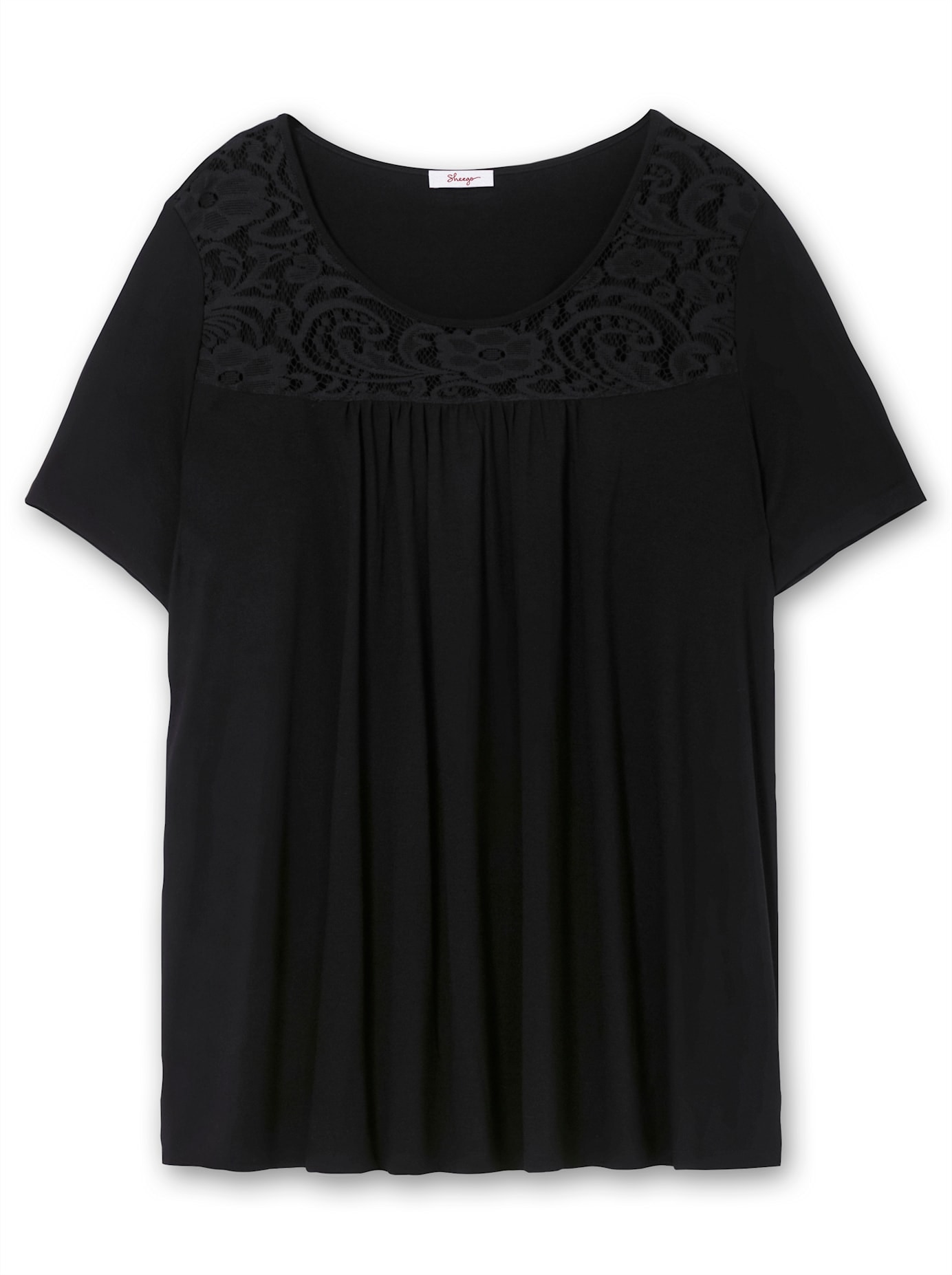 Sheego Longshirt »T-Shirt«, (1 tlg.)