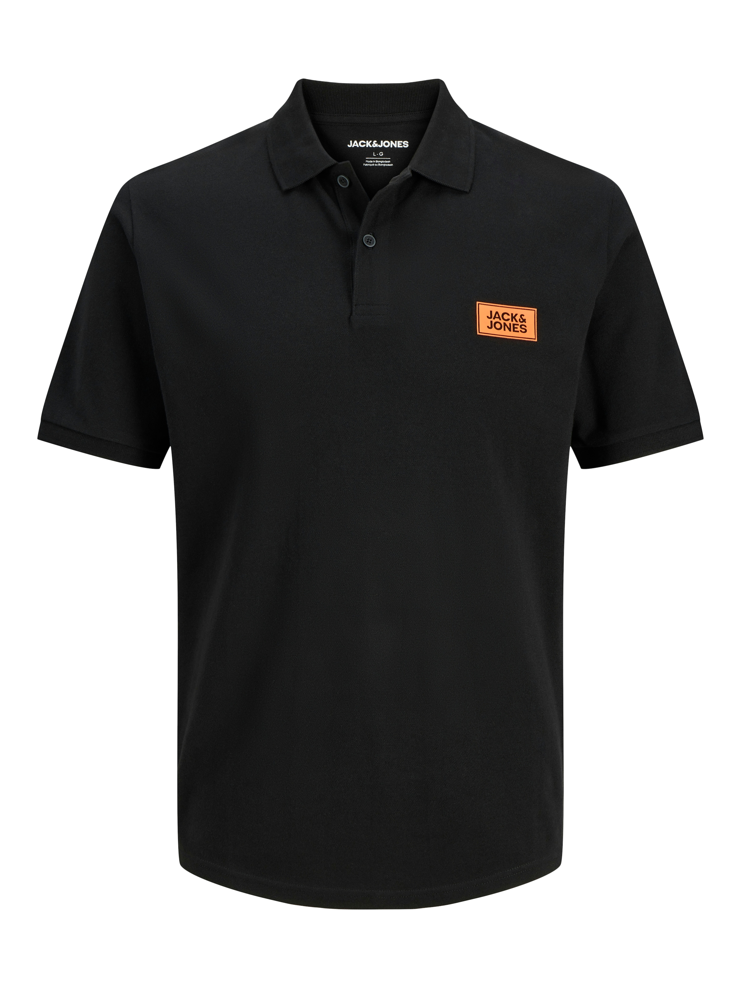 Jack & Jones PlusSize Poloshirt "JJRUSH POLO SS PLS" Baumwolle, regular fit