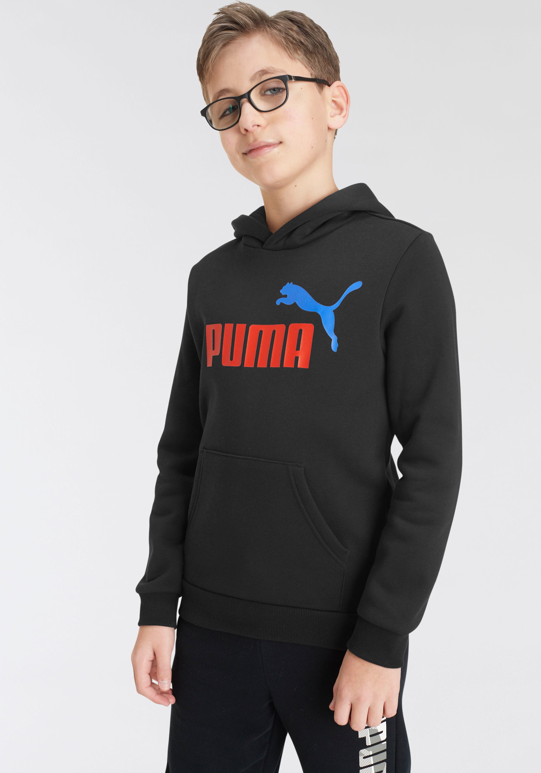 PUMA Kapuzensweatshirt »ESS+ 2 Col Big Logo Hoodie FL B« kaufen
