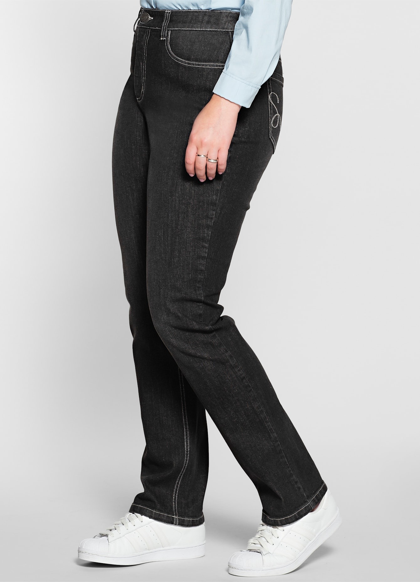 Sheego 5-Pocket-Jeans, (1 tlg.)