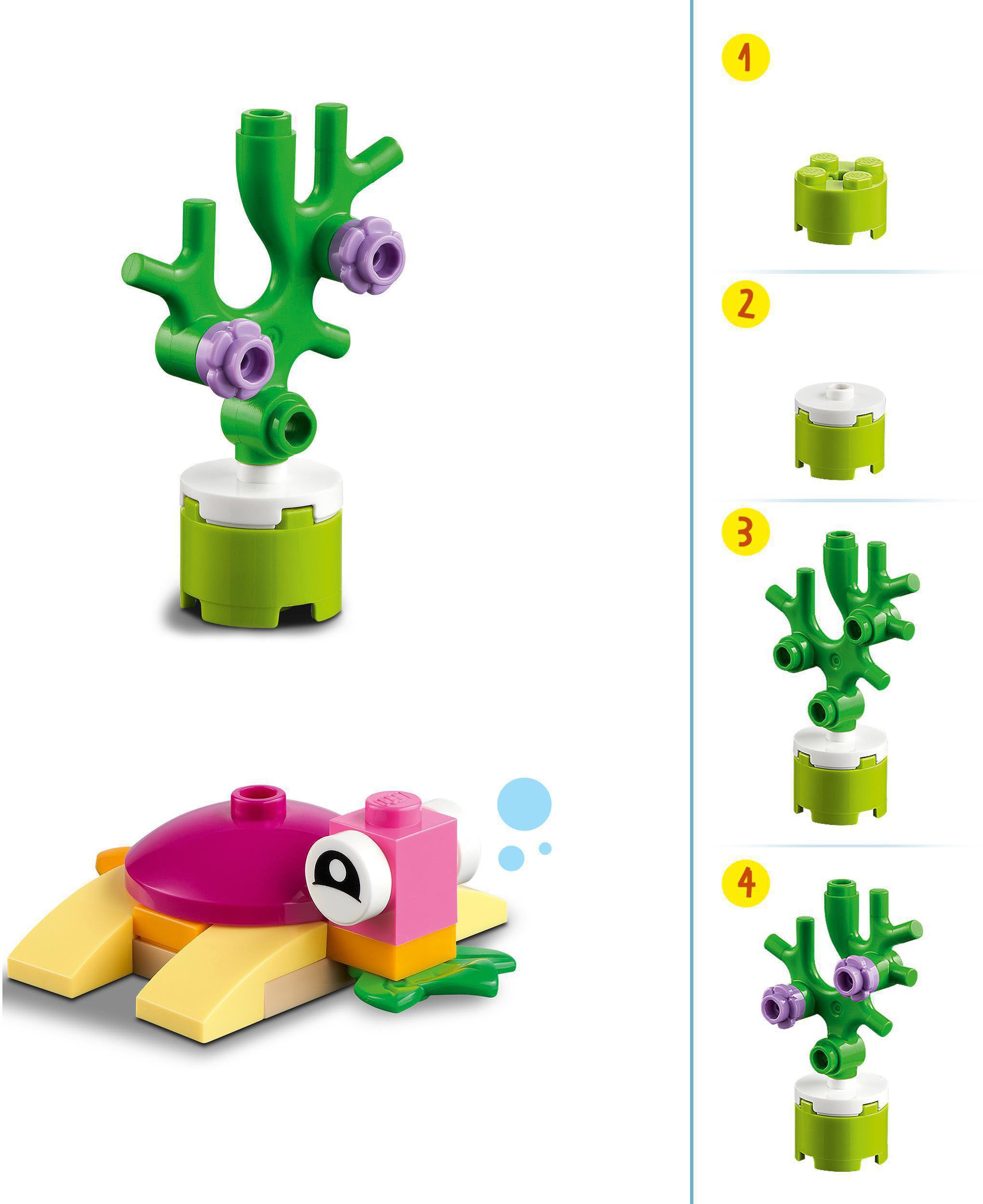 LEGO® Konstruktionsspielsteine »Kreativer Meeresspass (11018), LEGO® Classic«, (333 St.), Made in Europe