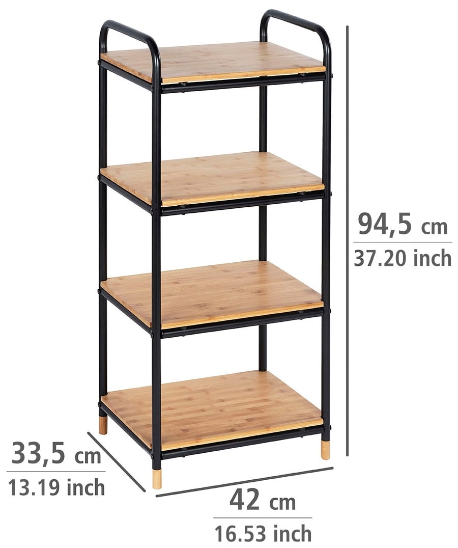 WENKO Ablageregal »Loft«, 4 Etagen