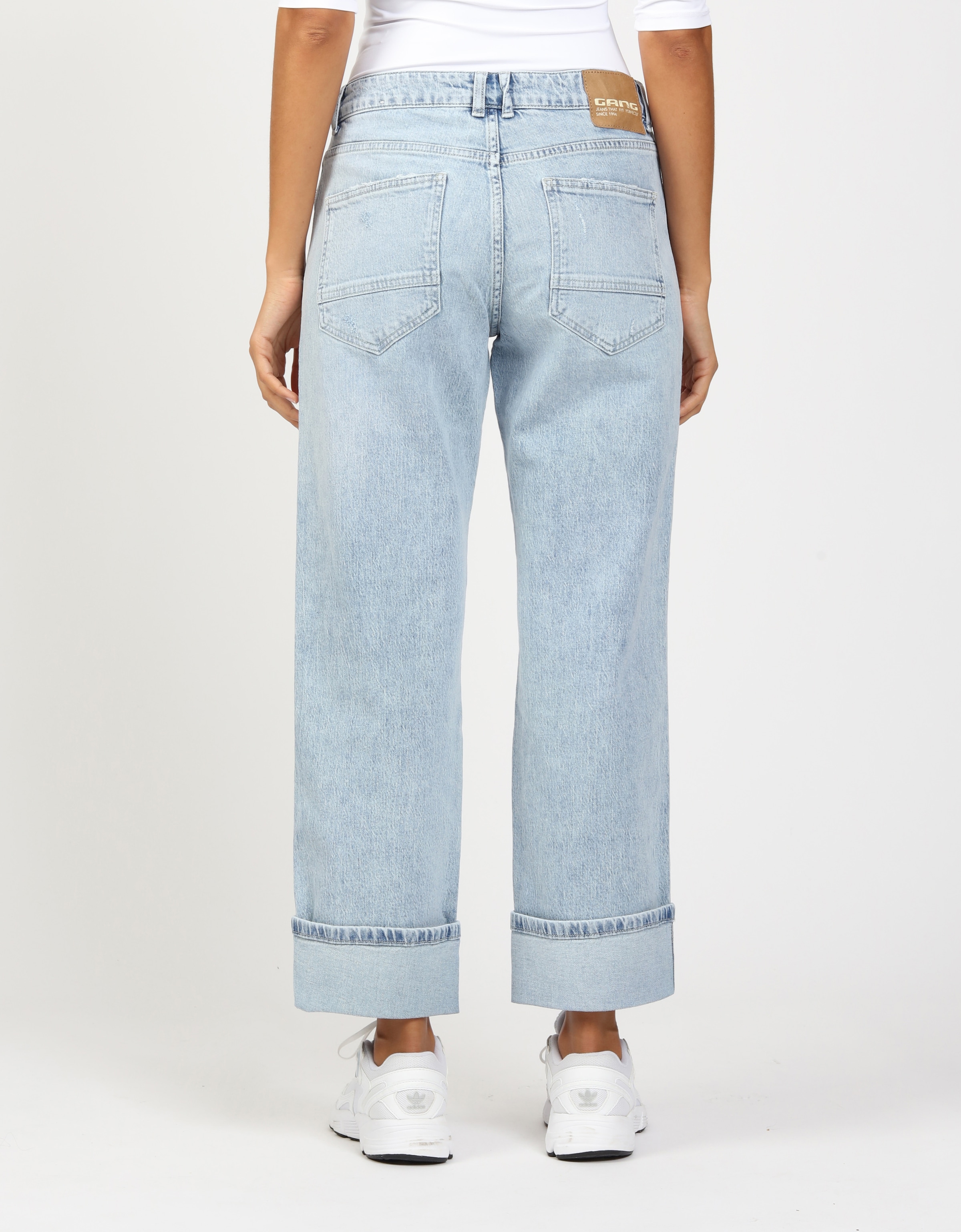GANG Loose-fit-Jeans »94ROBERTA«, mit übergrossen aufgesetzten Taschen