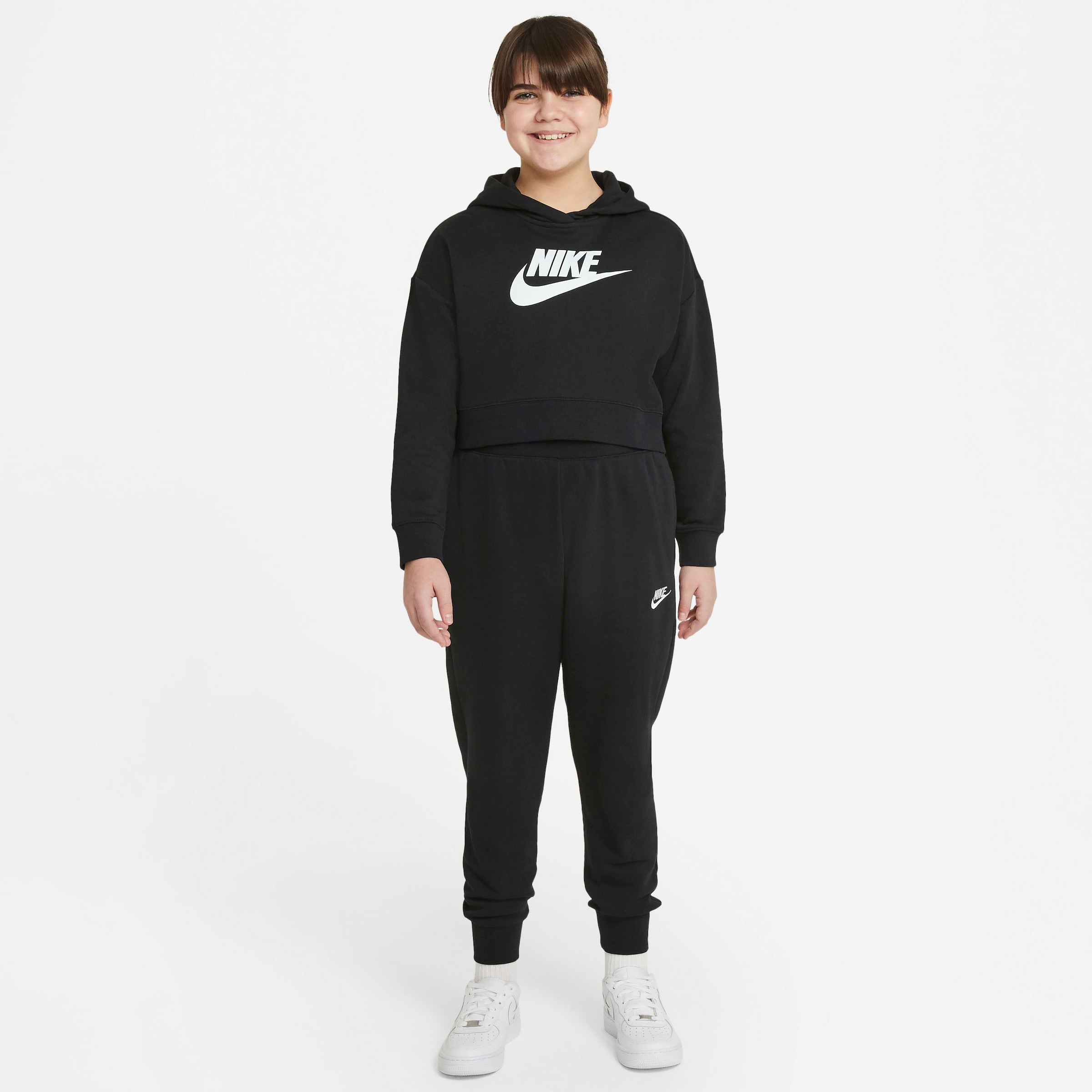 Nike Sportswear Jogginghose »Club Fleece Big Kids' (Girls') Pants«, Jogginghose für Kinder aus weichem French Terry Material