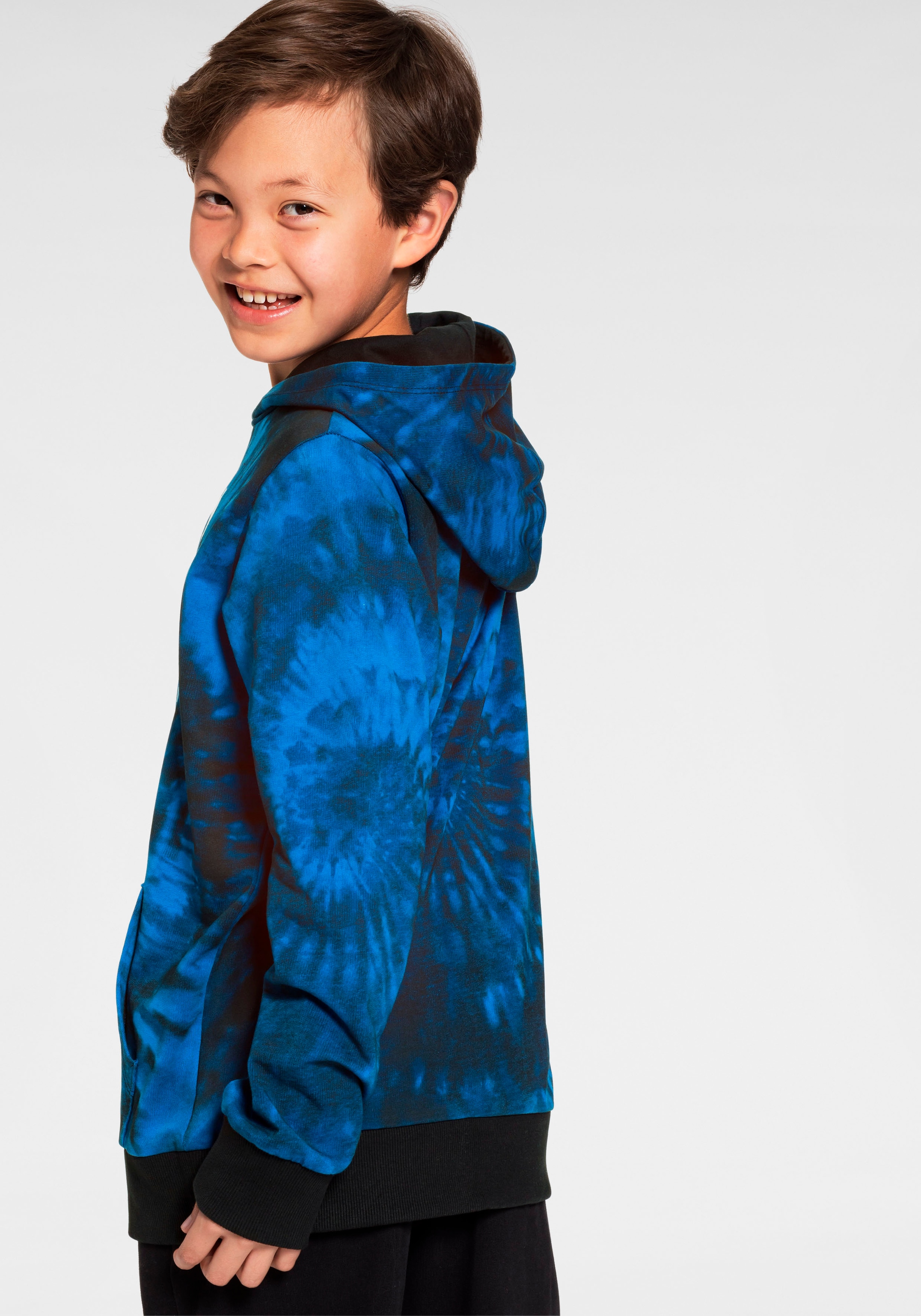 »in | mit Kapuzensweatshirt günstig Chiemsee Logo-Druck ✵ bestellen Jelmoli-Versand cooler Batikoptik«,