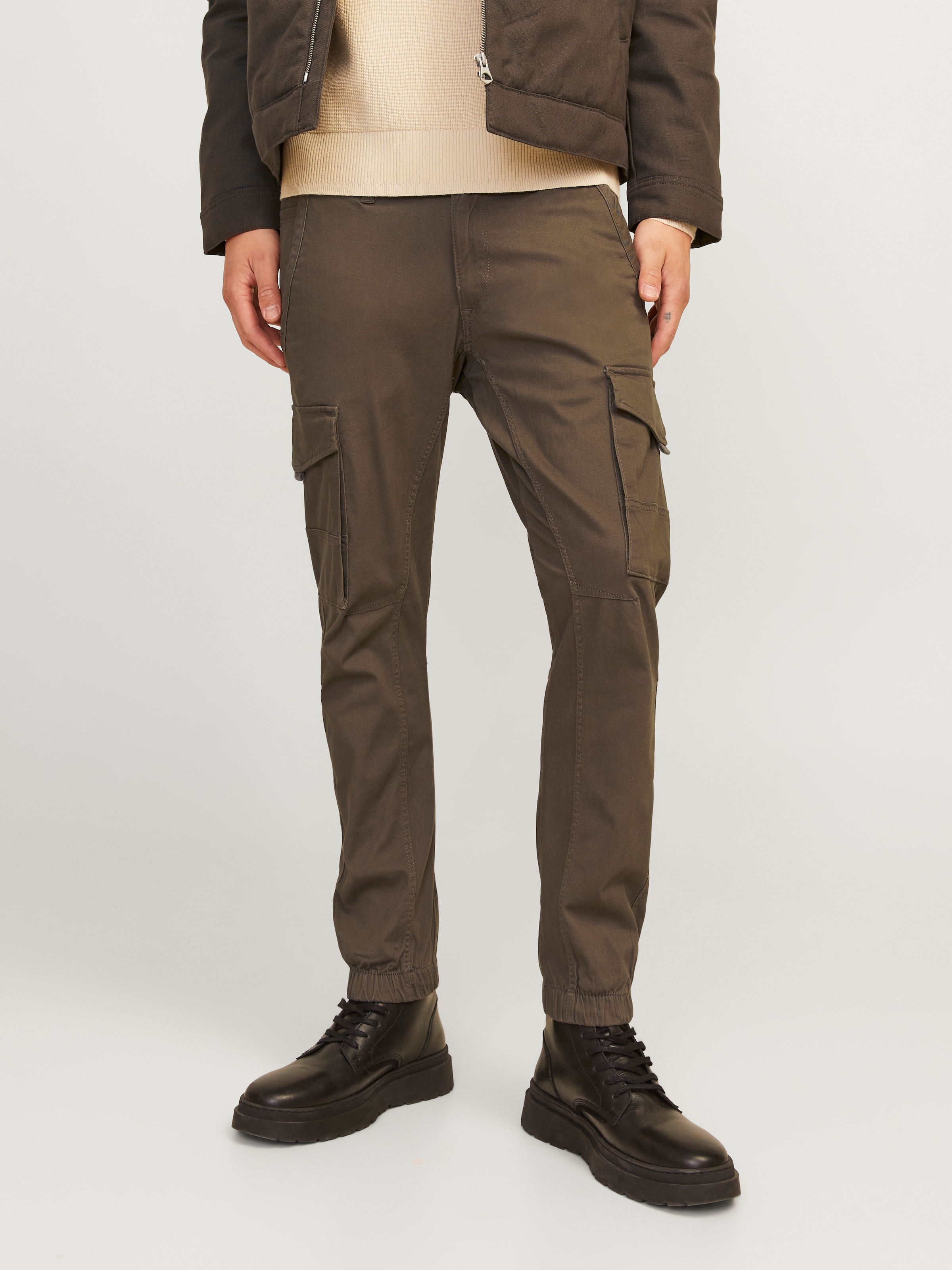 Jack & Jones Cargohose »JPSTPAUL JJFLAKE CARGO NOOS« mit Beintaschen