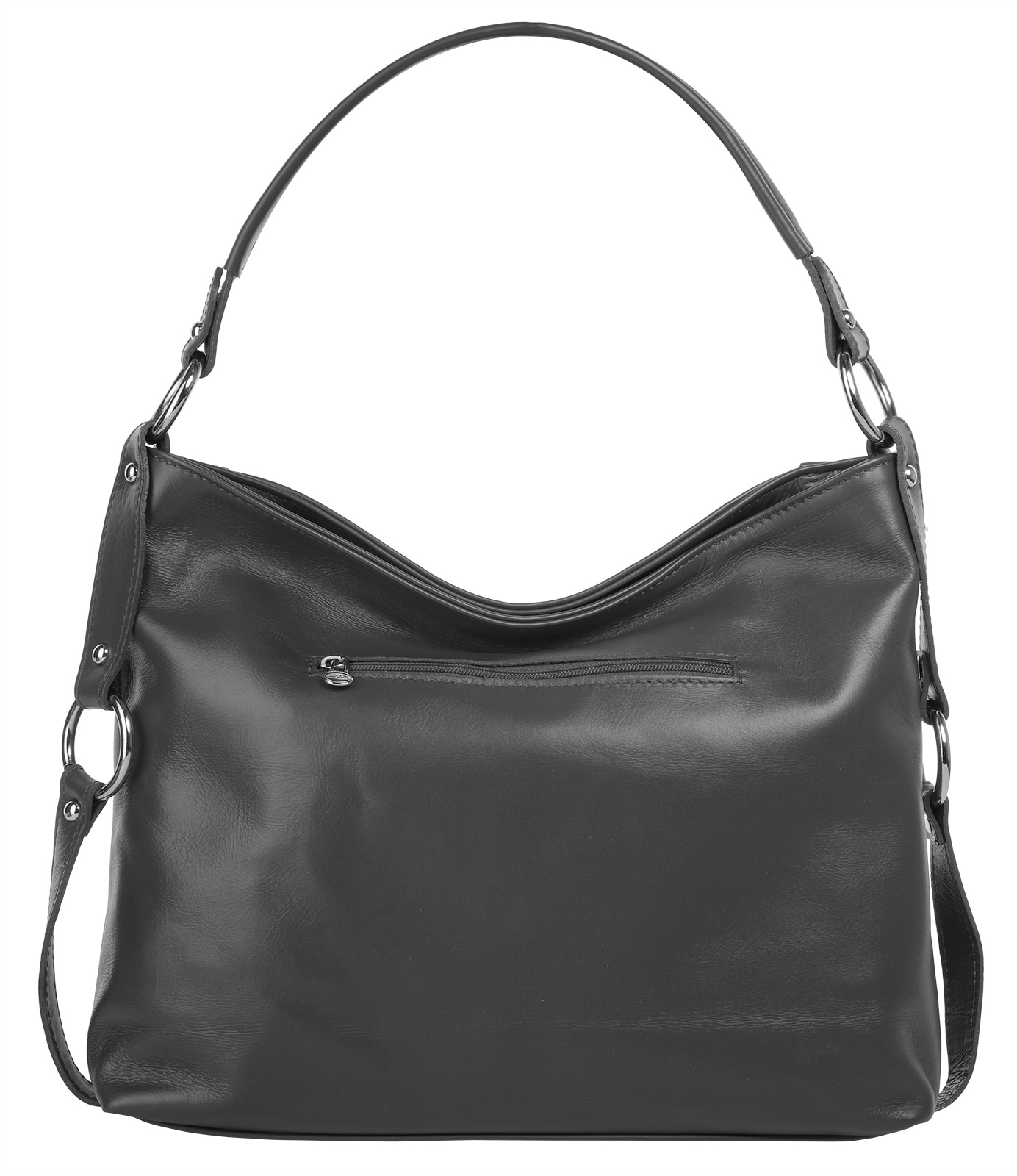 Samantha Look Henkeltasche, echt Leder, Made in Italy