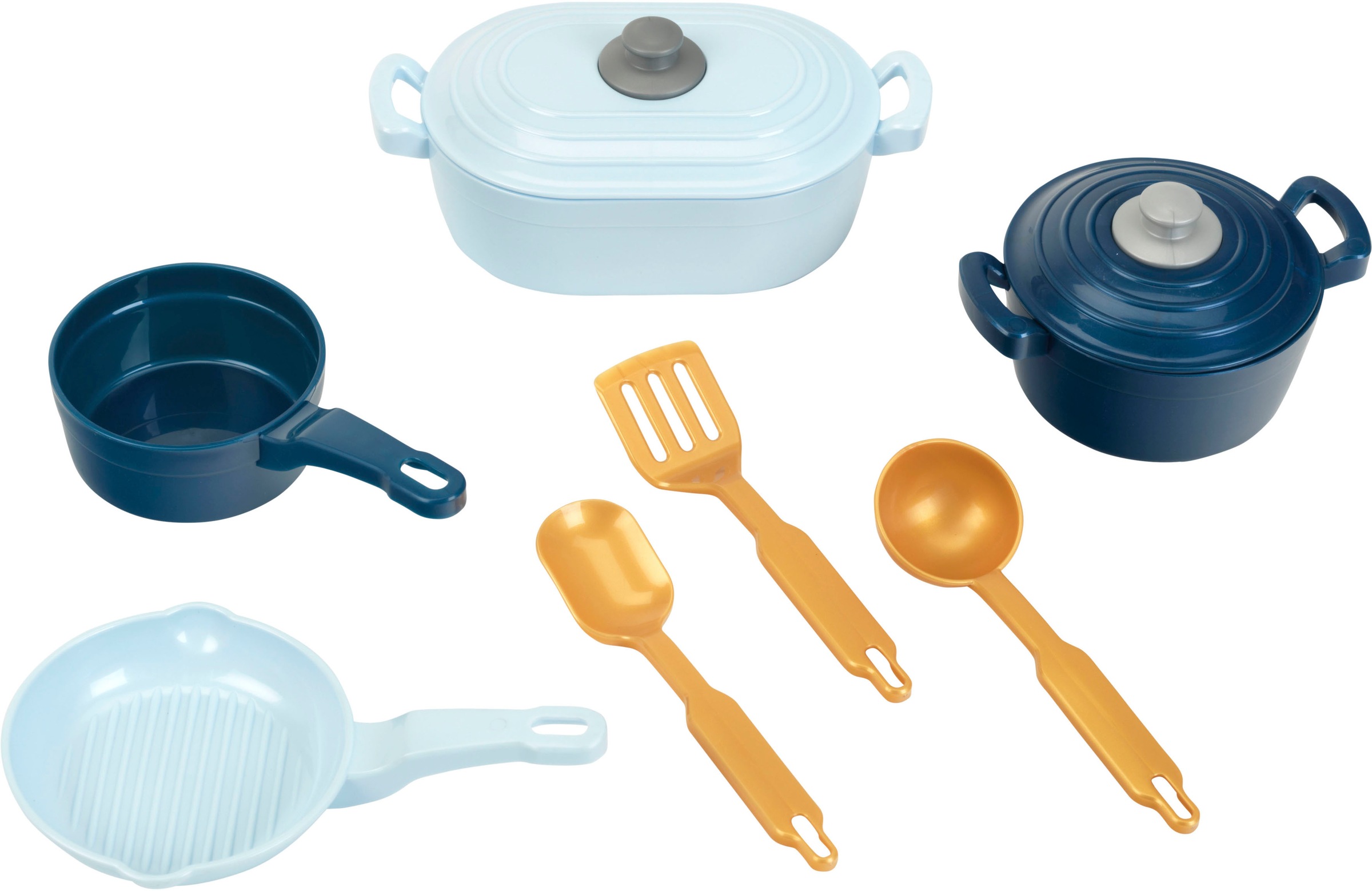 Klein Spiel-Kochgeschirr »Emma's Kitchen - Kochutensilien-Set«, (Set, 9 tlg.), Made in Germany