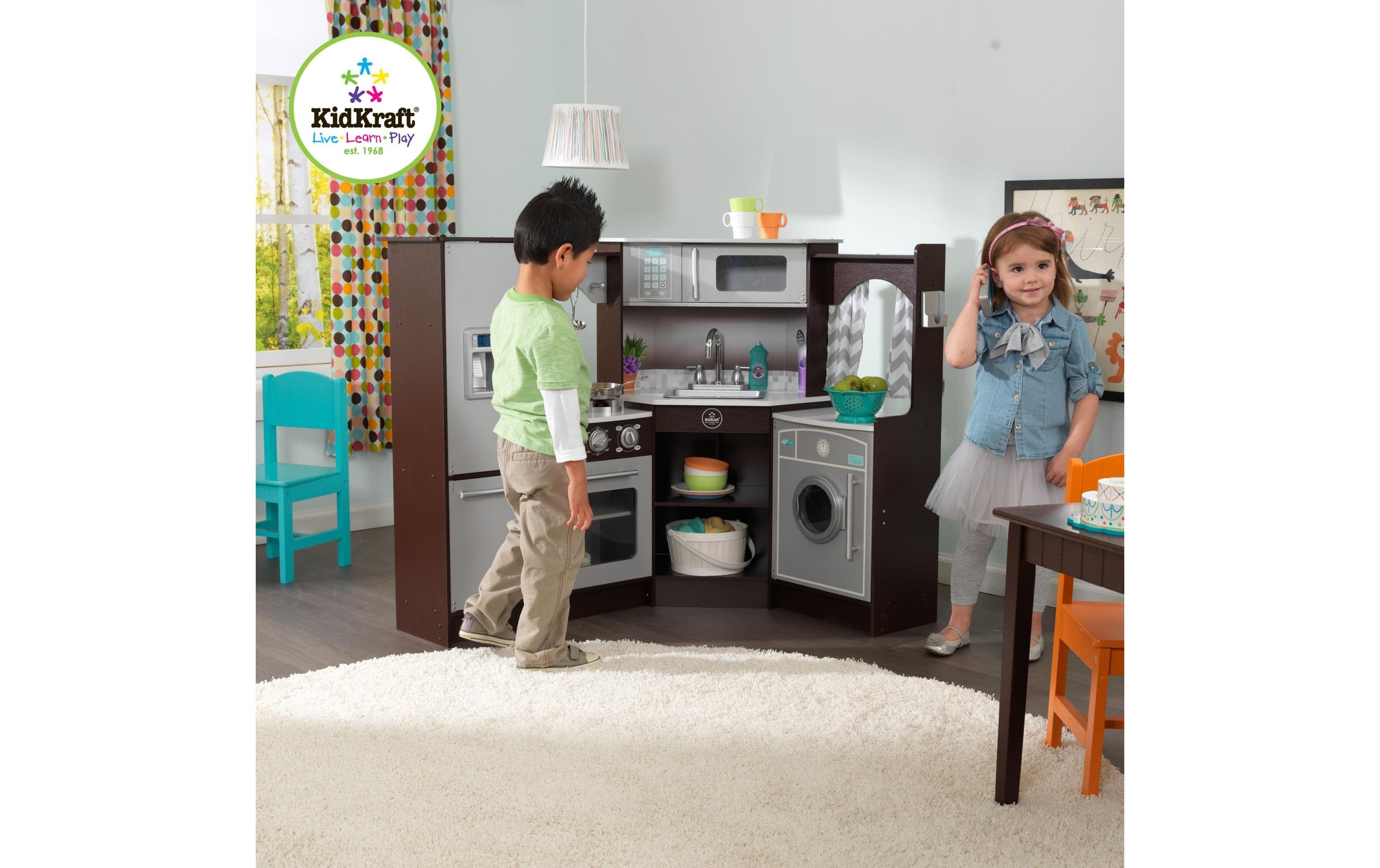 KidKraft® Spielküche »Eck-Küche Espresso«