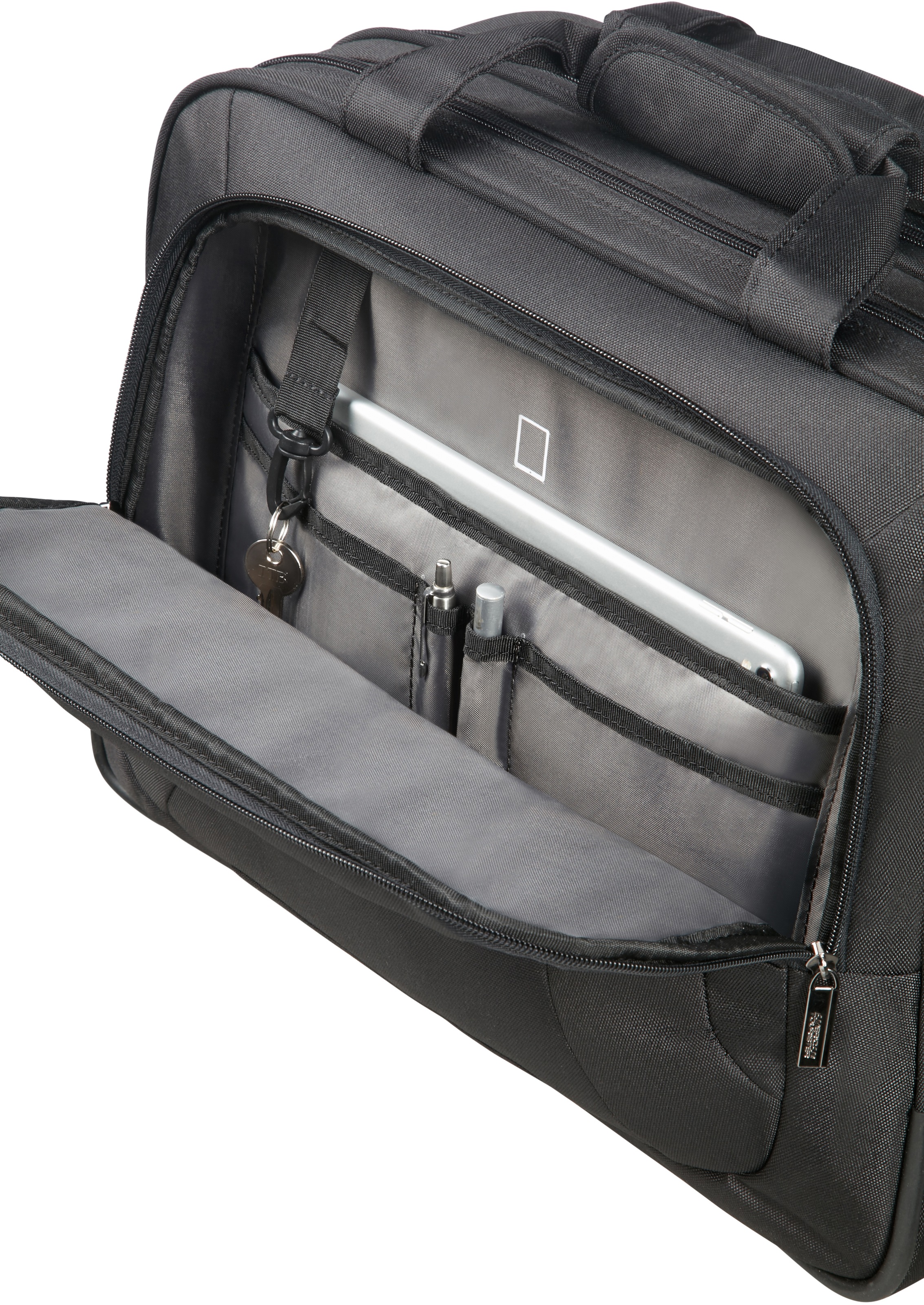 American Tourister® Businesstasche »AT WORK«, Handgepäck Trolley Reisetasche15,6-Zoll Laptop-10,5-Zoll Tabletfach
