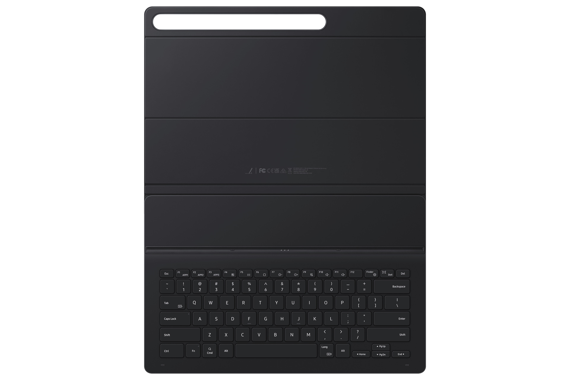Samsung Tablet-Hülle »Book Cover Keyboard Slim für Galaxy Tab S9 Ultra«, für Samsung Galaxy Tab S9+ Ultra