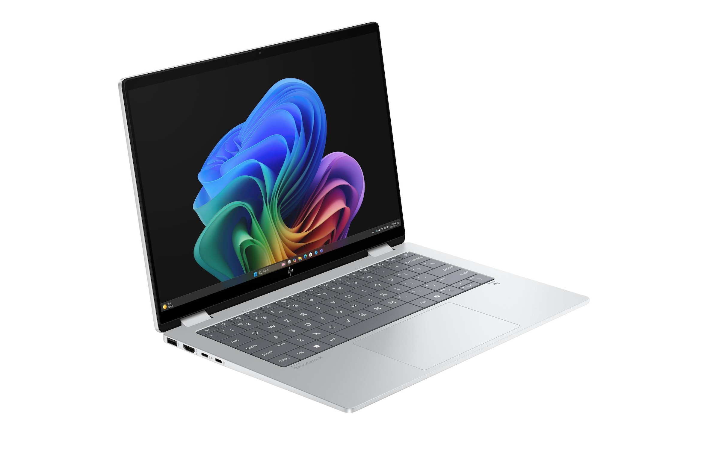 HP Convertible Notebook »Omnibook X Flip 14 Next Gen AI PC BJ3H3EA«, / 14 Zoll, Intel, Core Ultra 7