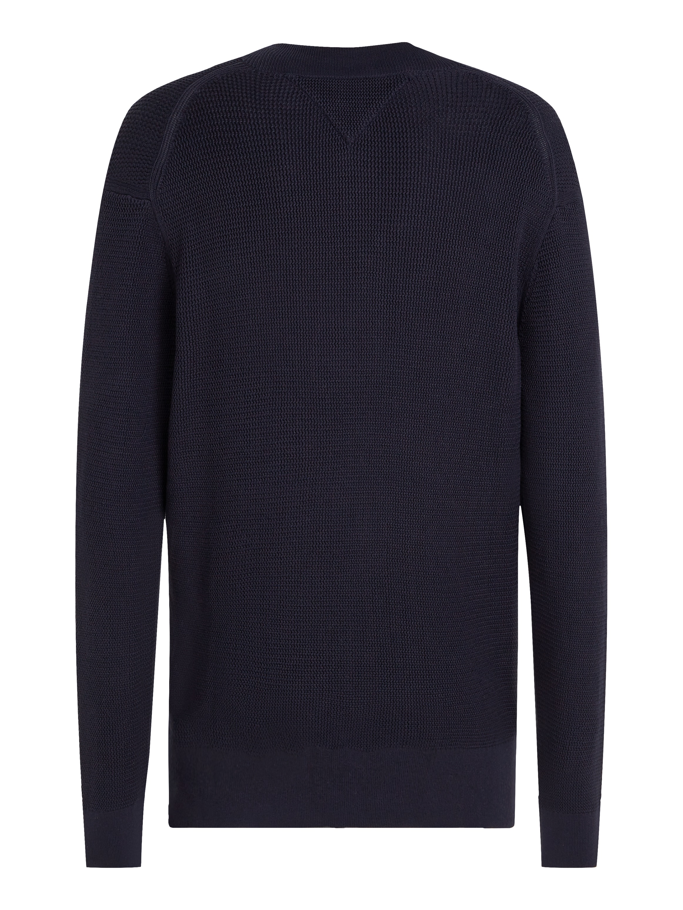 Tommy Hilfiger Strickjacke »RACKING STRUCTURE BASEBALL ZT«