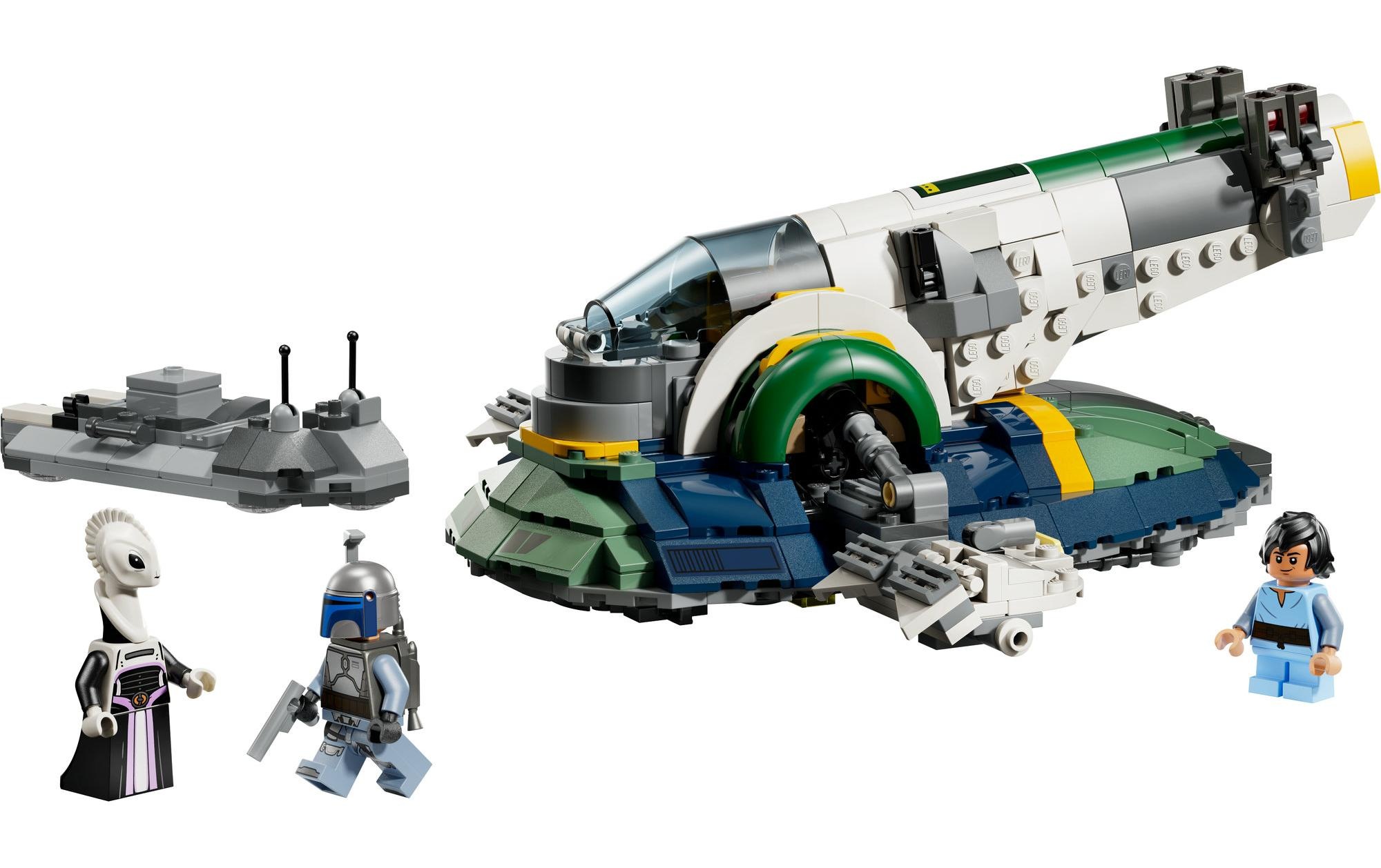 LEGO® Spielbausteine »LEGO® Star Wars Jango Fetts Sternenschiff«, (707 St.)