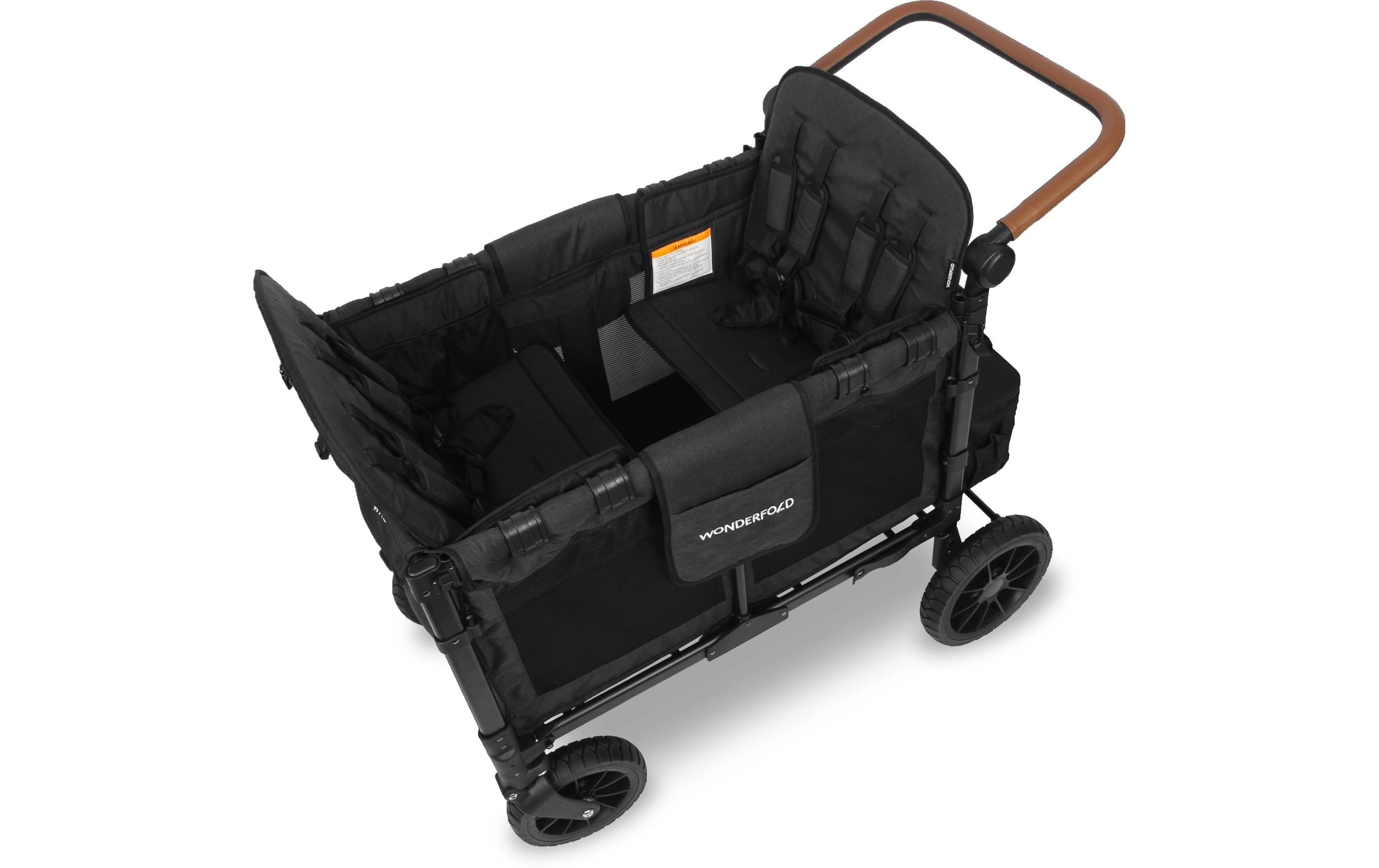 Geschwisterwagen »Wonderfold Premium Quad 4-Sitzer«, 300 kg