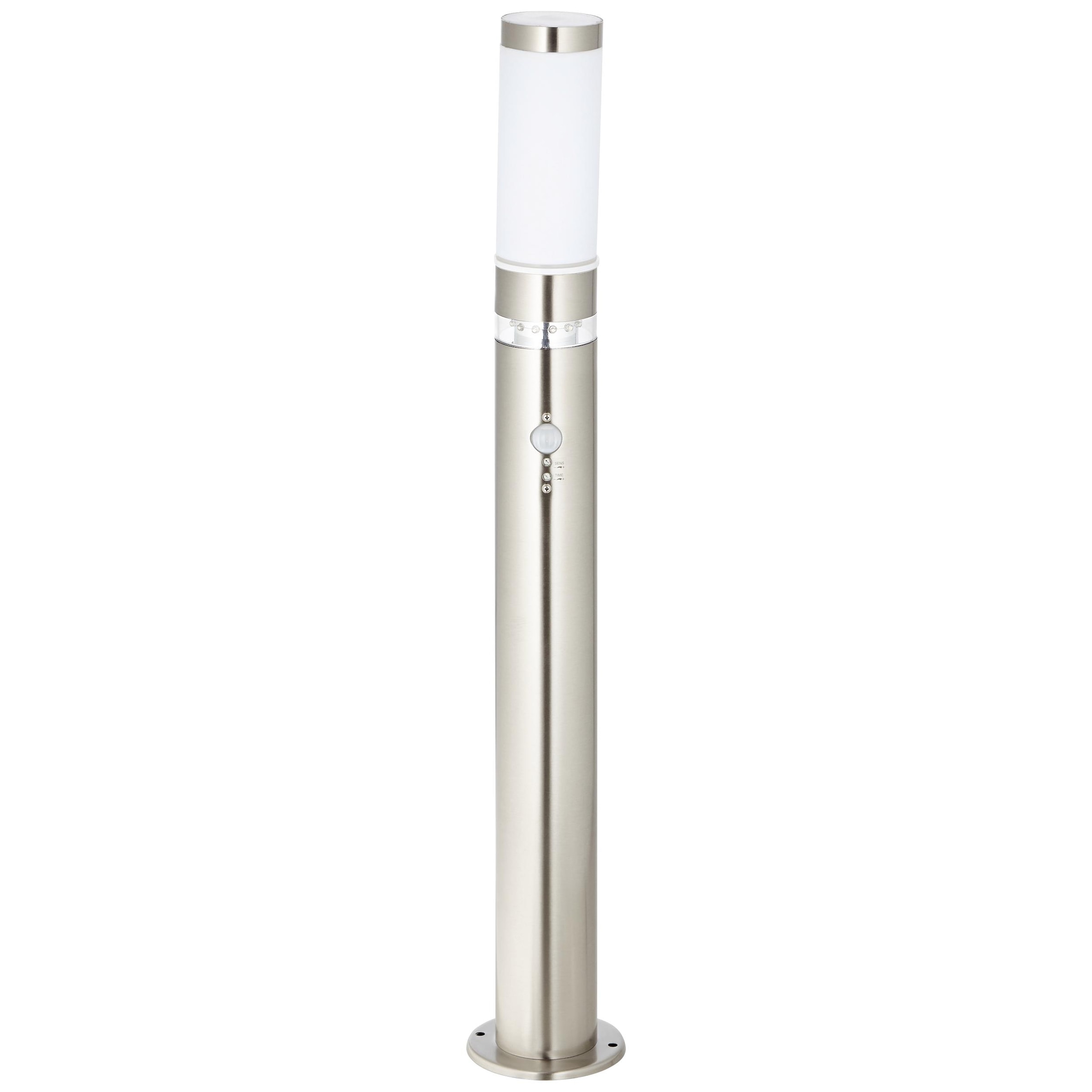 Brilliant Aussen-Stehlampe »BOLE«, 78 cm Höhe, Ø 8 cm, Bewegungsmelder,  E27, Metall/Kunststoff, edelstahl online bestellen | Jelmoli-Versand