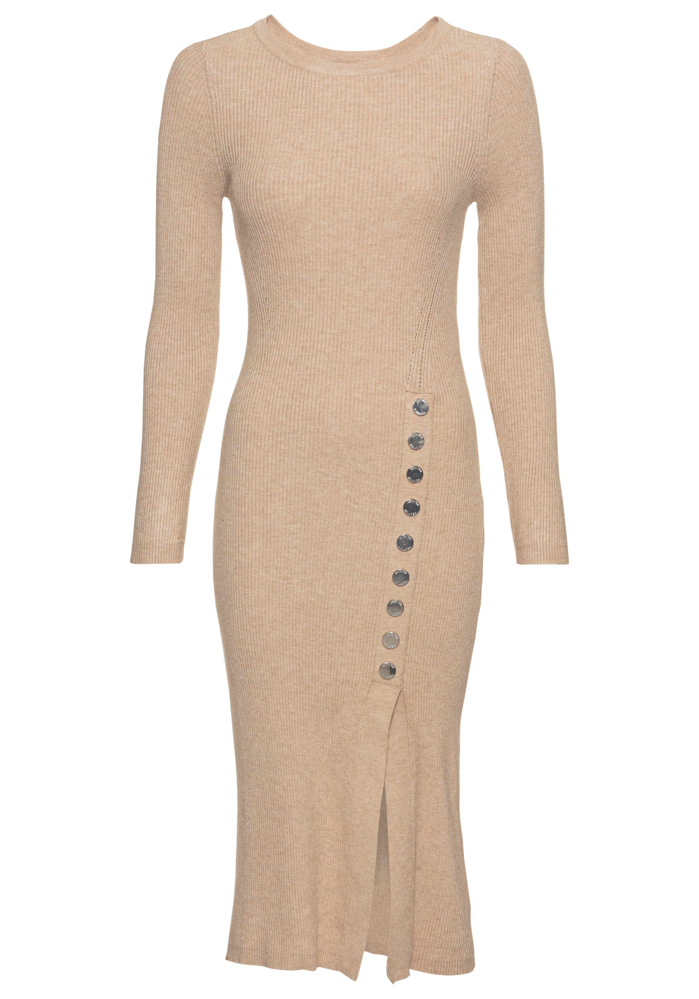HECHTER PARIS Strickkleid, mit Zierknopfleiste