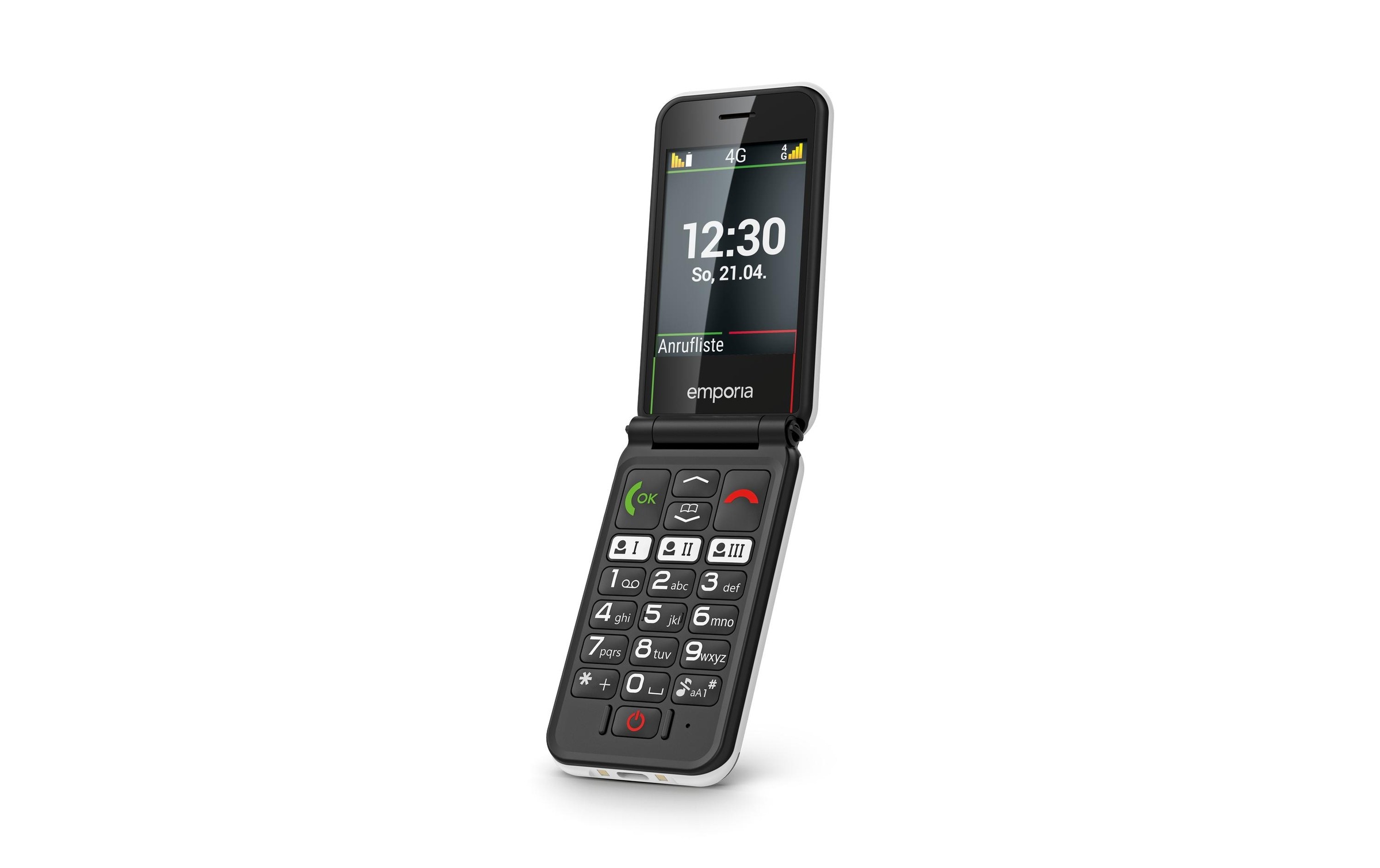 Emporia Smartphone »SIMPLICITYglam V227«, Weiss