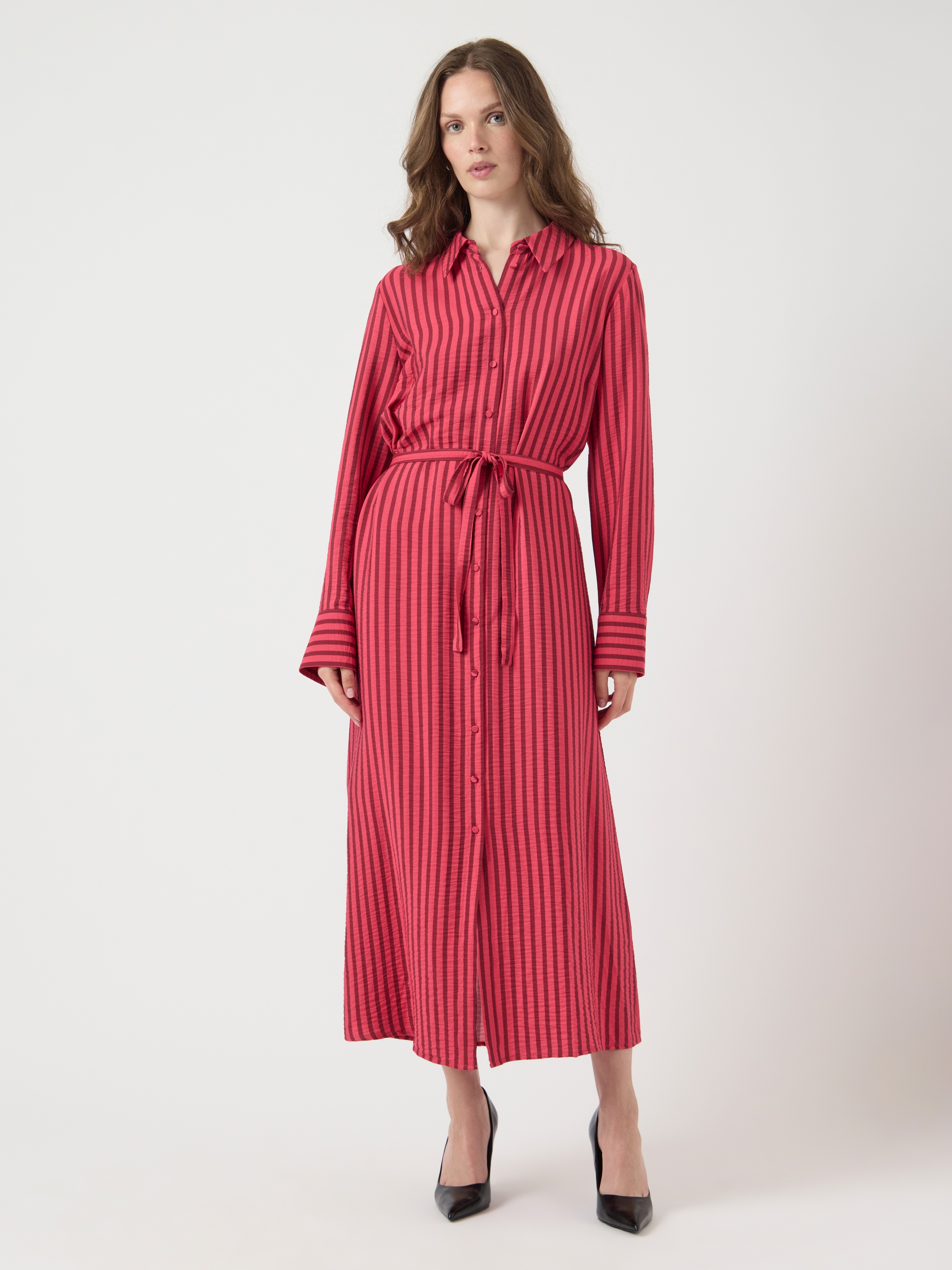 Y.A.S Hemdblusenkleid »YASKAYA LS LONG SHIRT DRESS S. NOOS«, Sommerkleid
