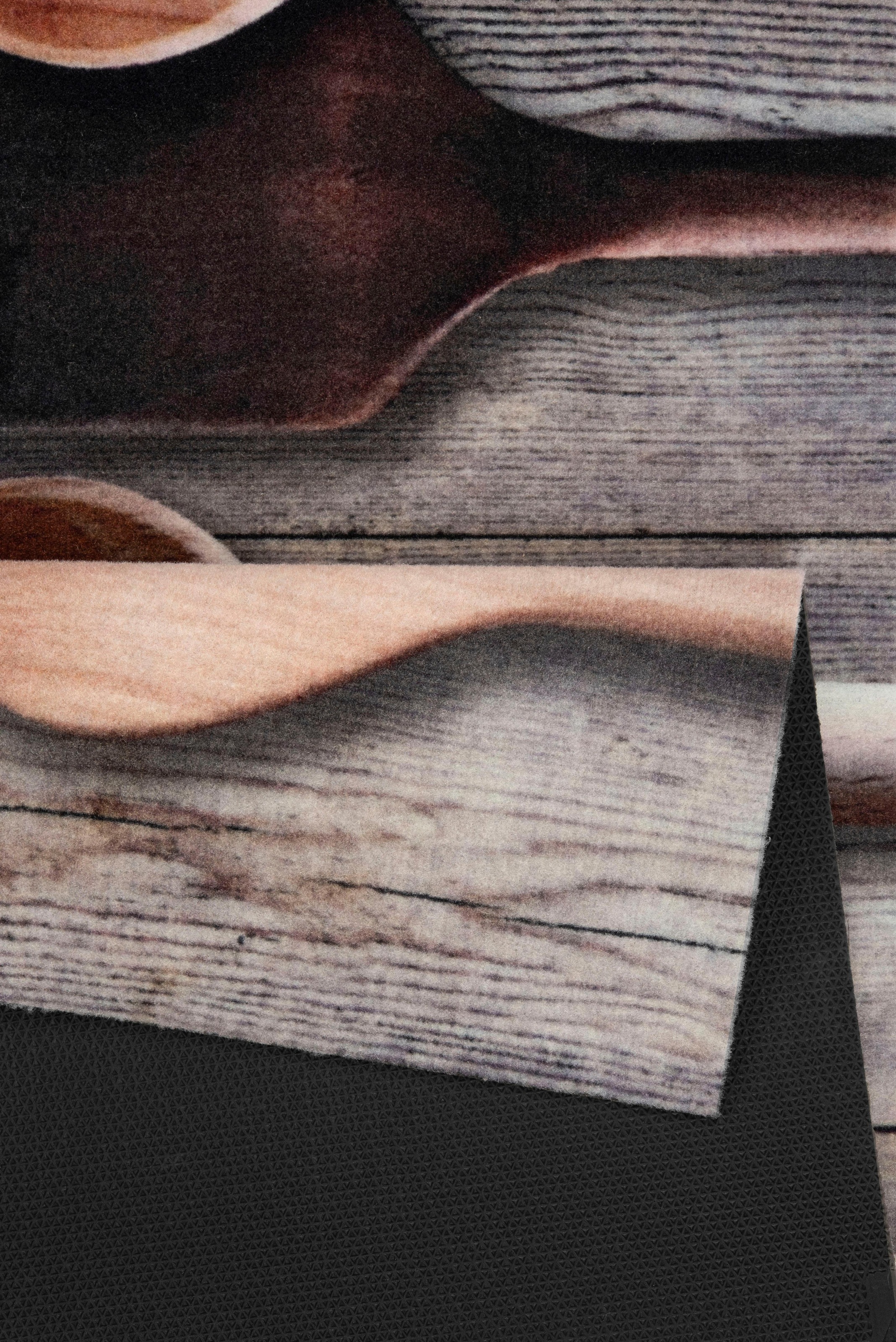 HANSE Home Küchenläufer »Cooking Spoons«, rechteckig, 5 mm Höhe, Kurzflor, rutschhemmend, Kochlöffel, Waschbar, Pflegeleicht, Küche