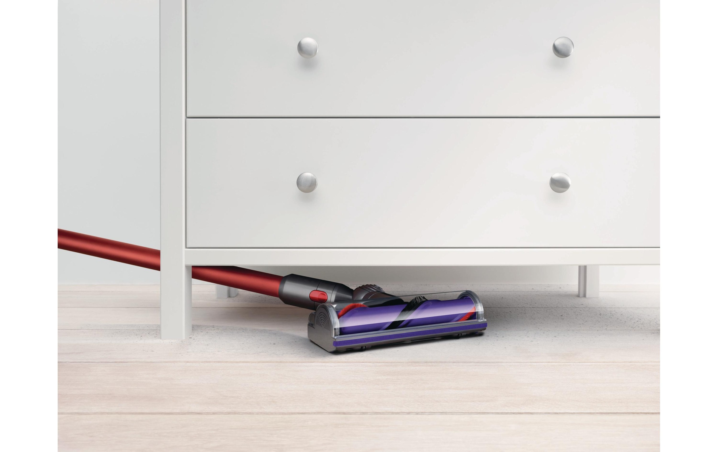 DYSON Akku-Handstaubsauger »Dyson Akkustaubsauger V10 Motorhead«, Nachmotorfilter, Wandhalterung mit Ladestation, Kombi-, Fugendüse