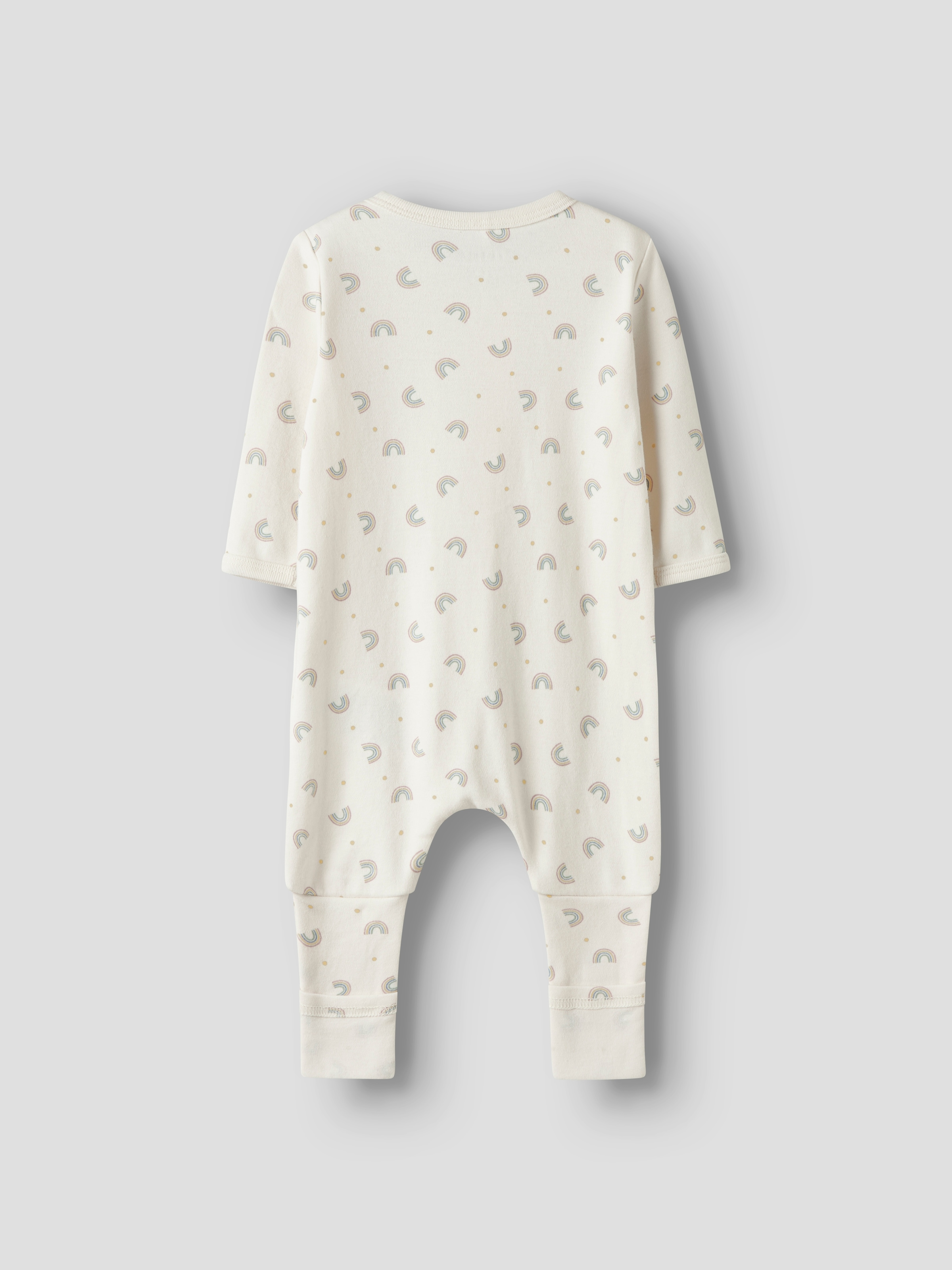 Name It Schlafanzug »NBFNIGHTSUIT 2P ZIP FF JET RAINBOW NOOS«, (Packung, 2 tlg.)