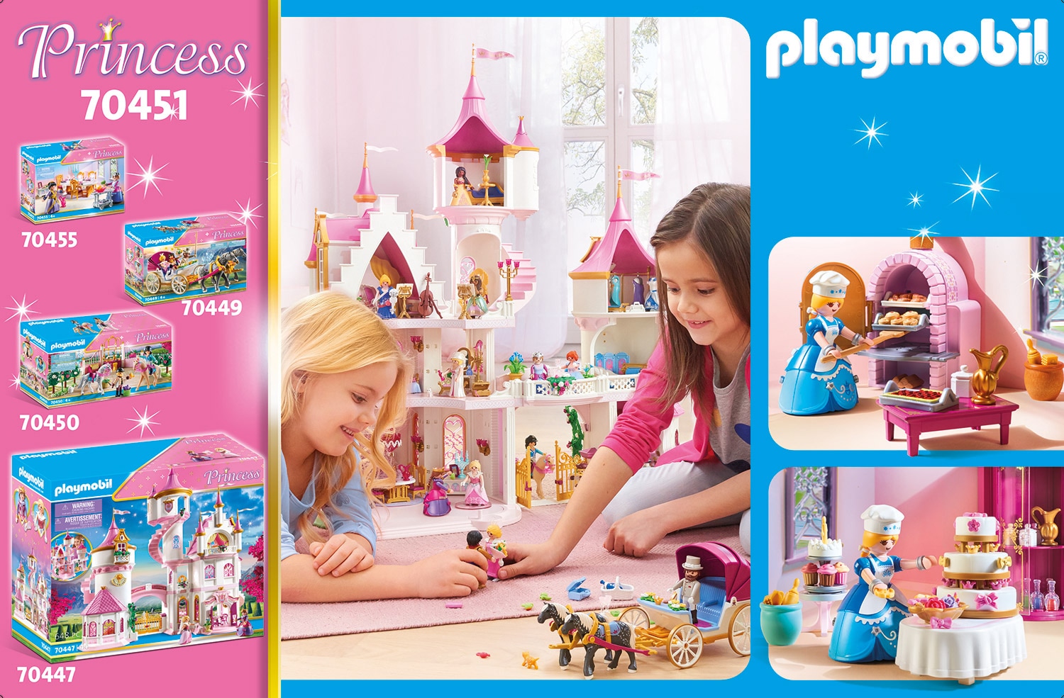 Playmobil® Konstruktions-Spielset »Schlosskonditorei (70451), Princess«, (133 St.), Made in Germany