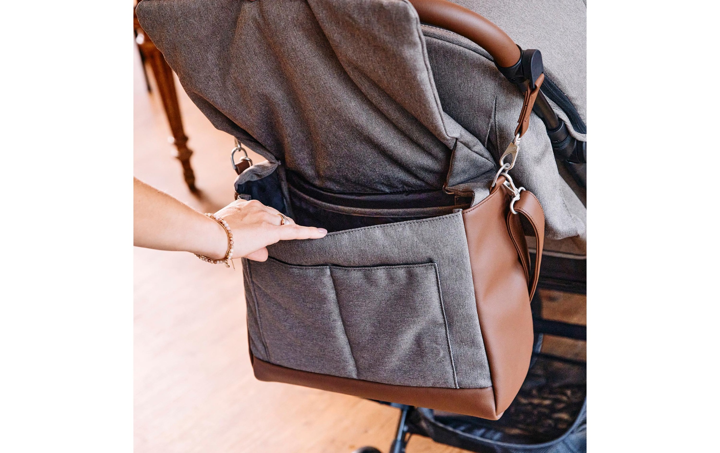 ABC Design Wickeltasche »Design Wickeltasche Urban Natur«
