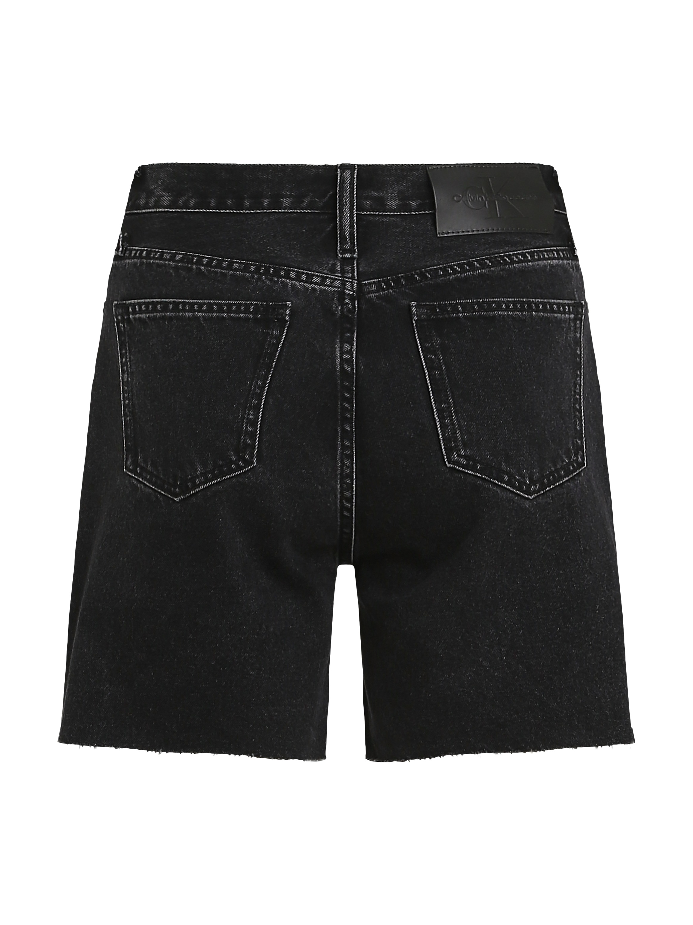 Calvin Klein Jeans Bermudas »BERMUDA SHORT«, mit Fransensaum