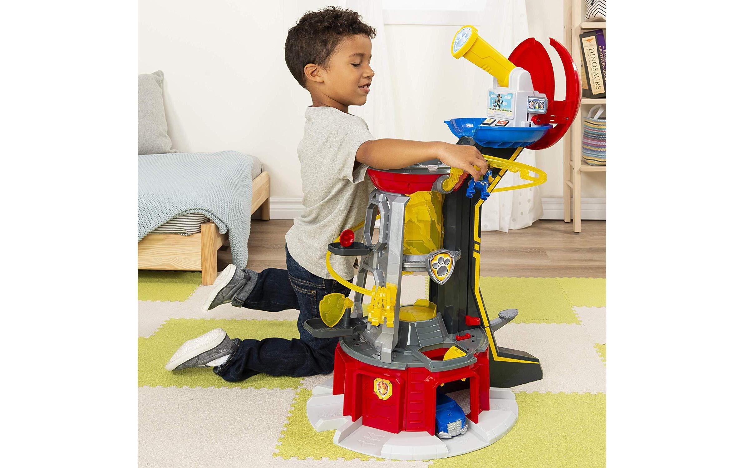 Spin Master Spiel-Gebäude »Action Cars Paw Patrol Mighty Lookout Tower«